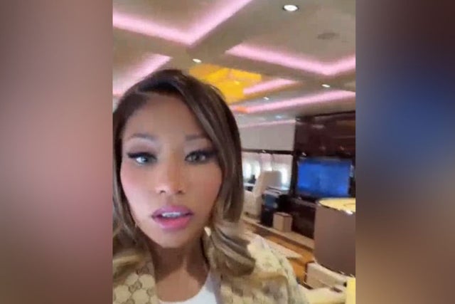 Nicki Minaj shares Air Force One video as Trump hints at new White House press secretary