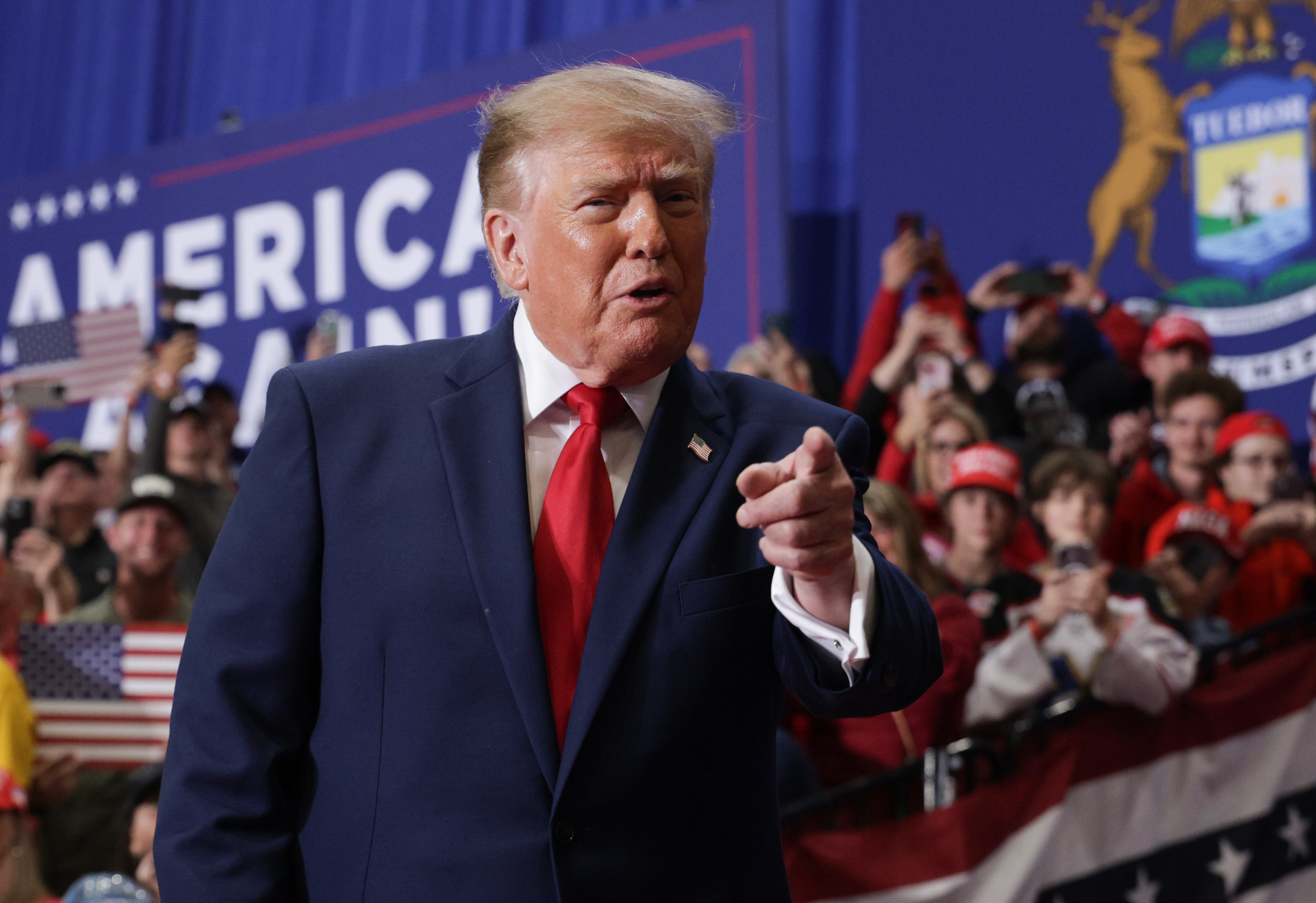 President Donald Trump has demanded that Michigan Senate candidate Abdul El-Sayed go through metal detectors at the US Capitol building if he were to get elected in November’s midterm elections
