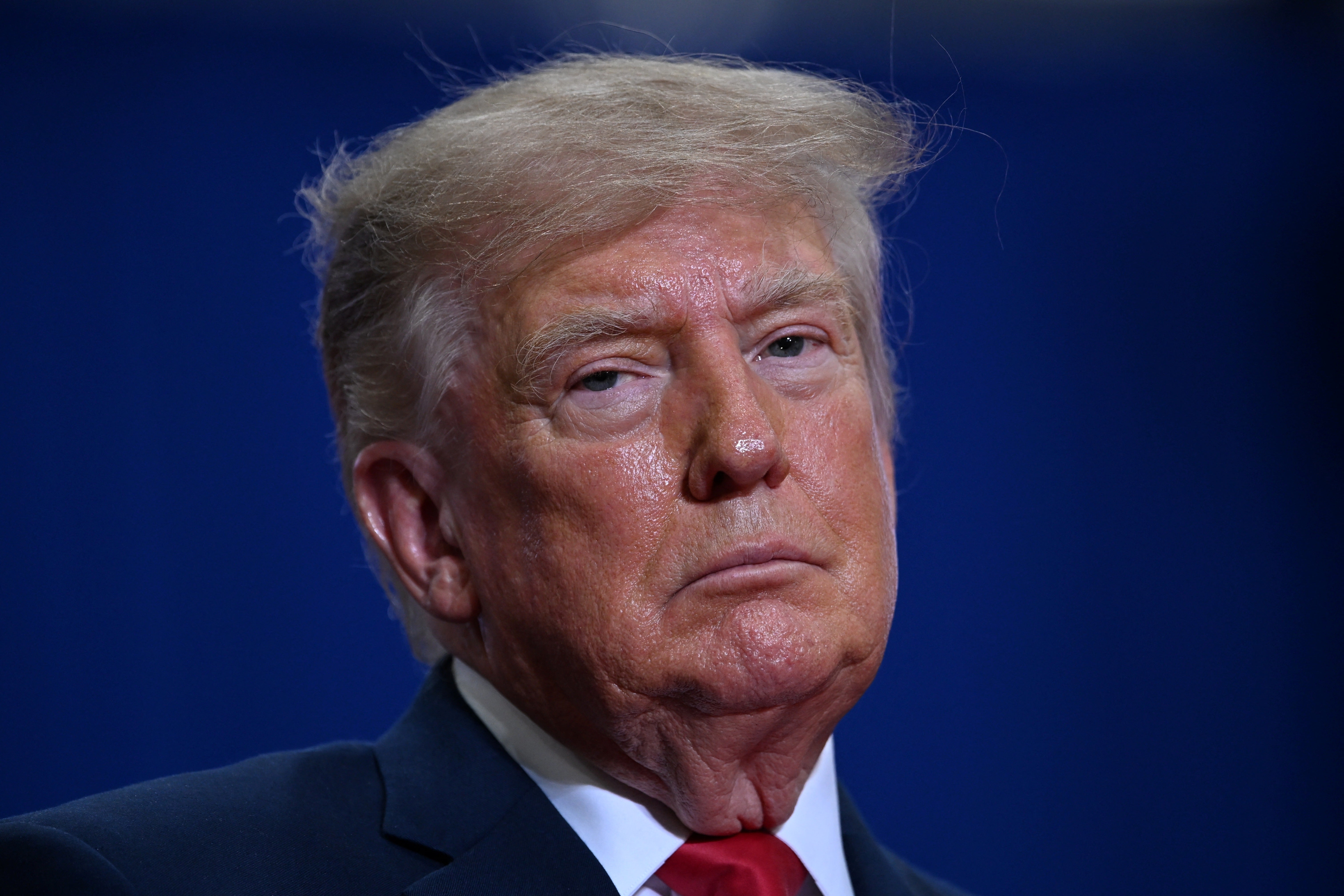 Trump hit out at Maher after the host made a comment his polling figures and poked fun at his comments about a male senator