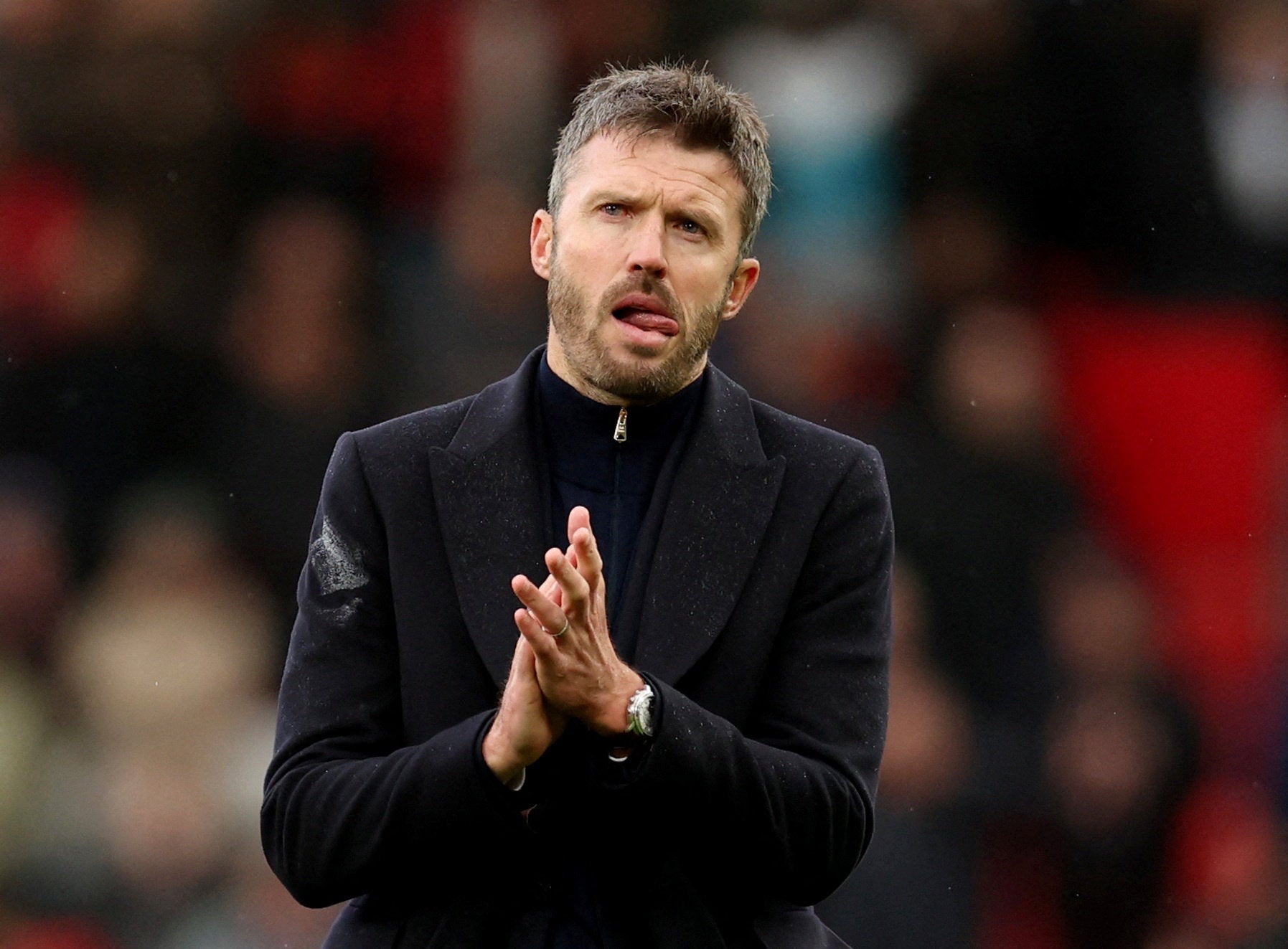Neville defended Carrick and called him a man of ‘integrity’