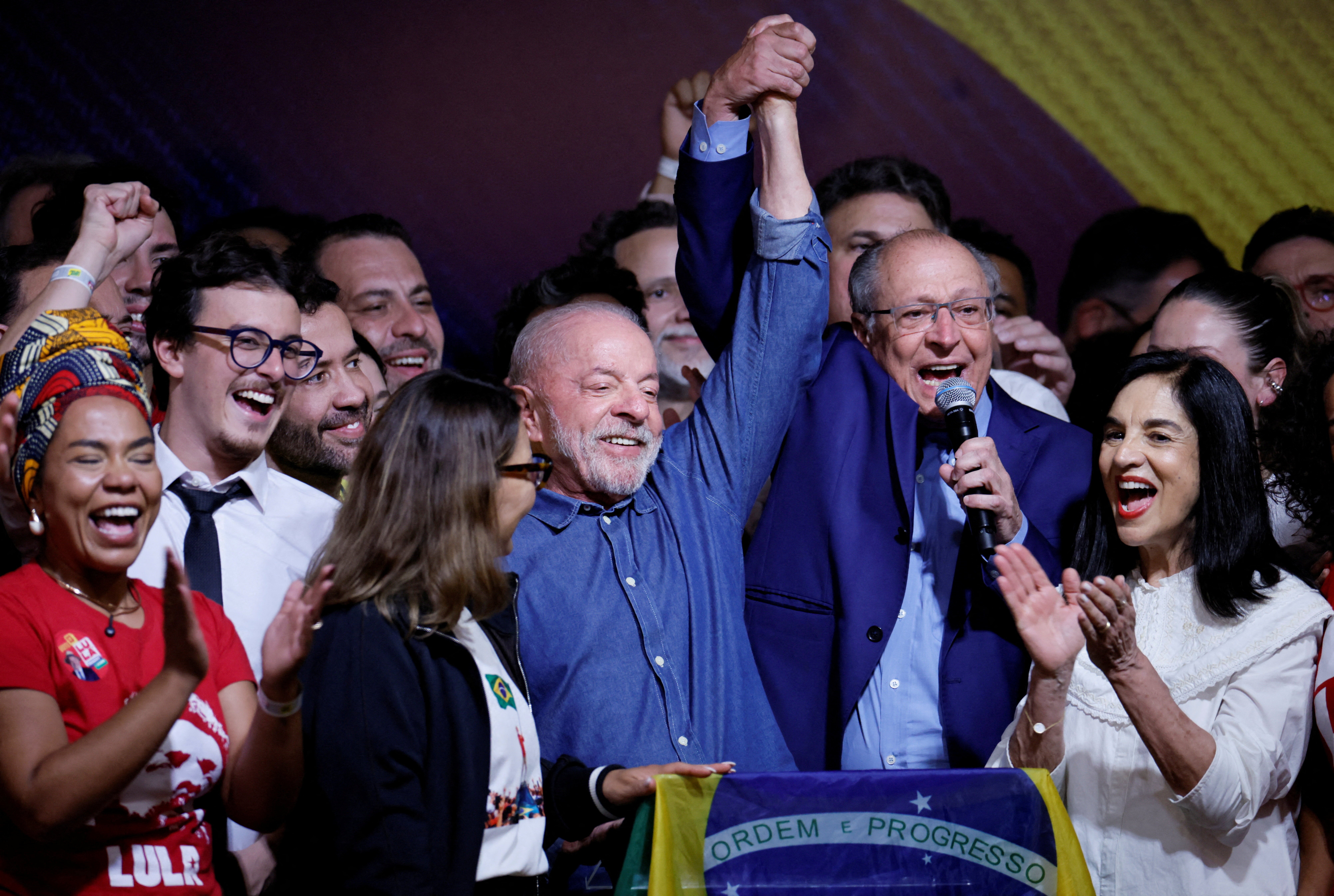 Lula had trailed Bolsonaro in the first round, but managed to convince voters to come out for him in the runoff.