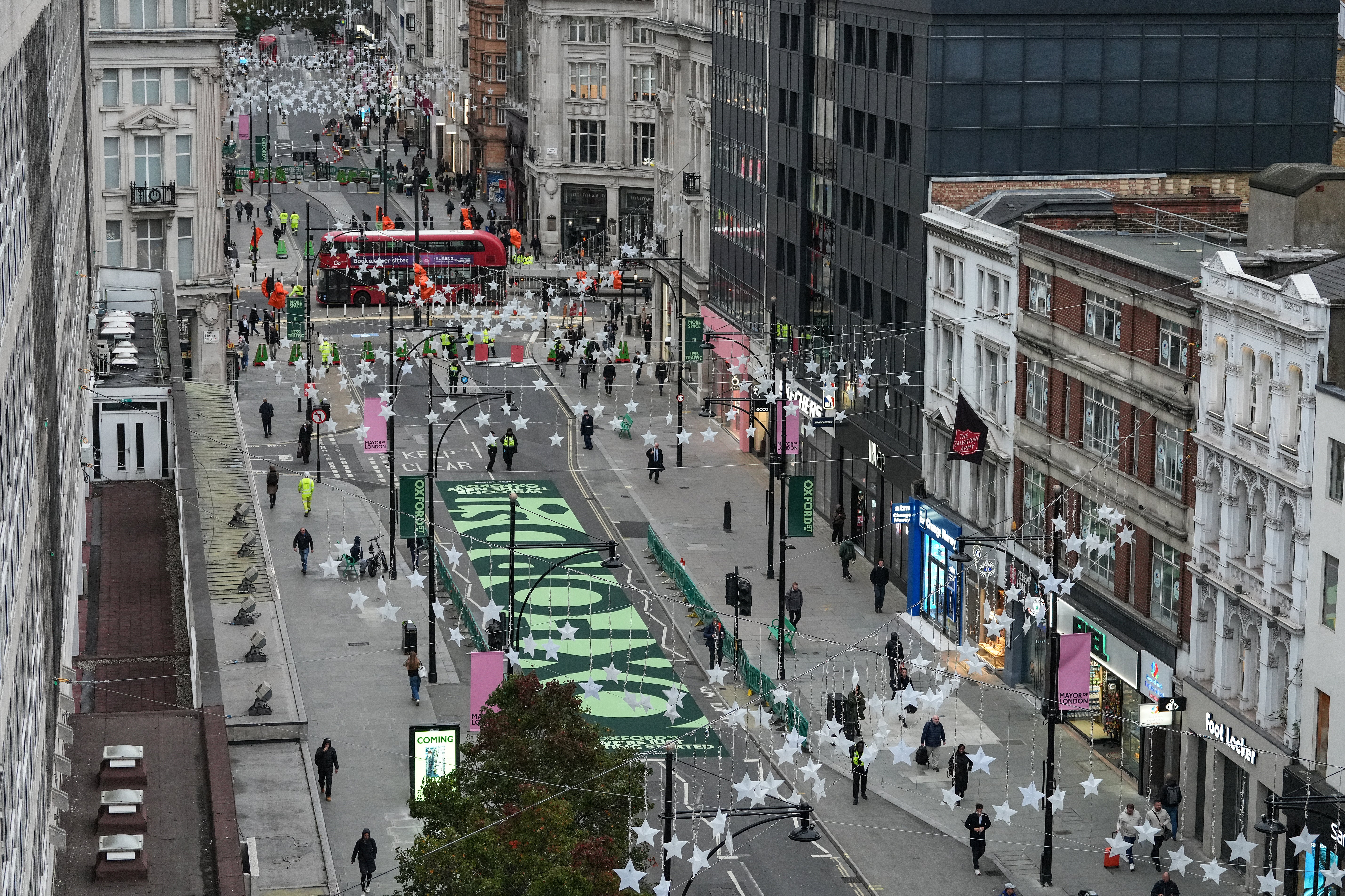 Oxford Street has become fully pedestrianised – this is what will change