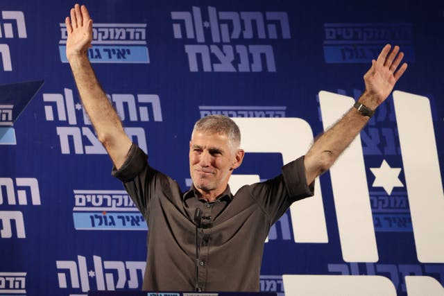 Yair Golan has led calls for an independent state commission of inquiry into the October 7 attacks
