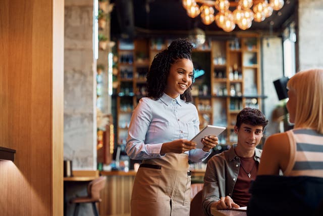 Ms Charles was the only Black female employee (file photo)