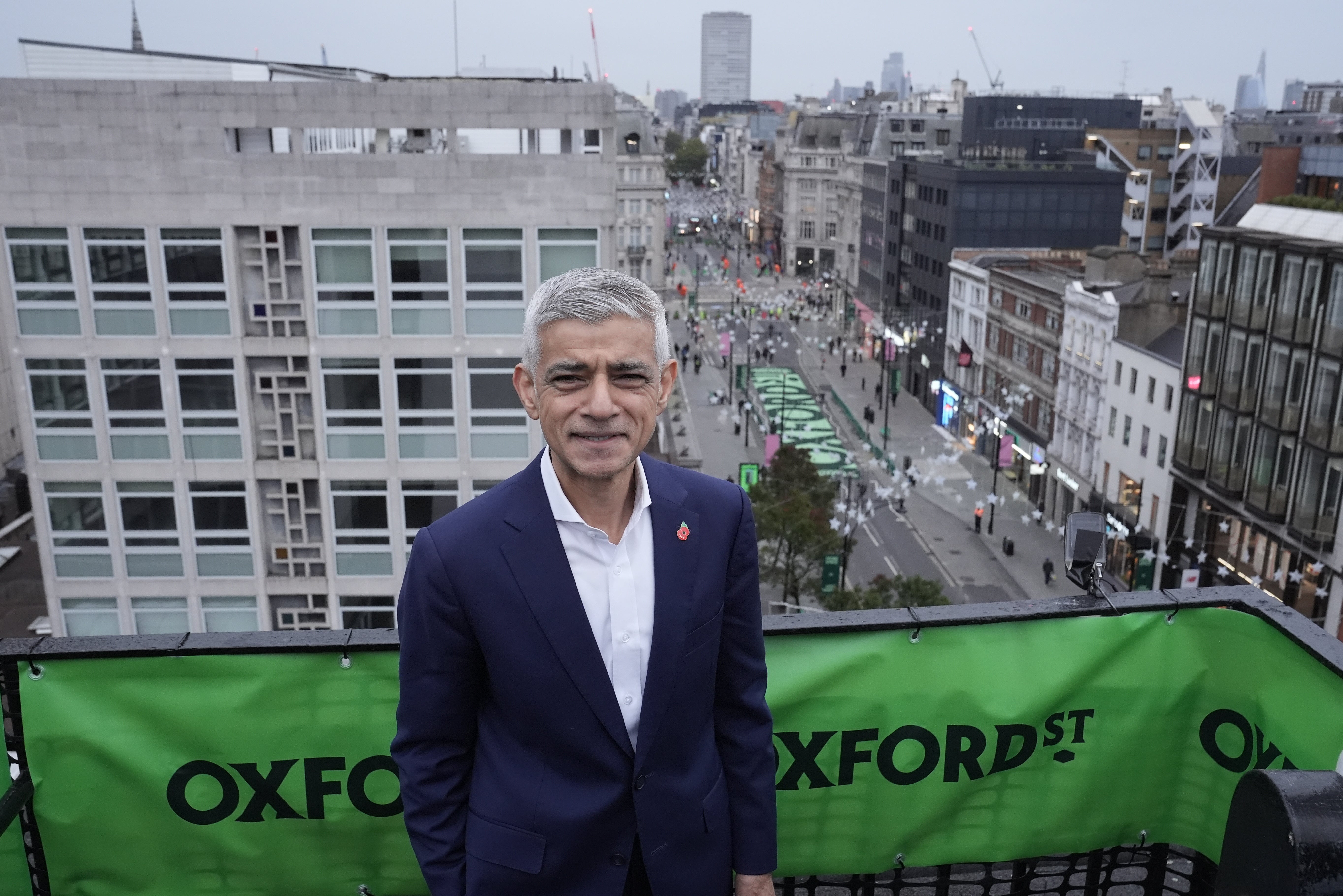 Lord Khan said it is a ‘new era’ for Oxford Street (Stefan Rousseau/PA)