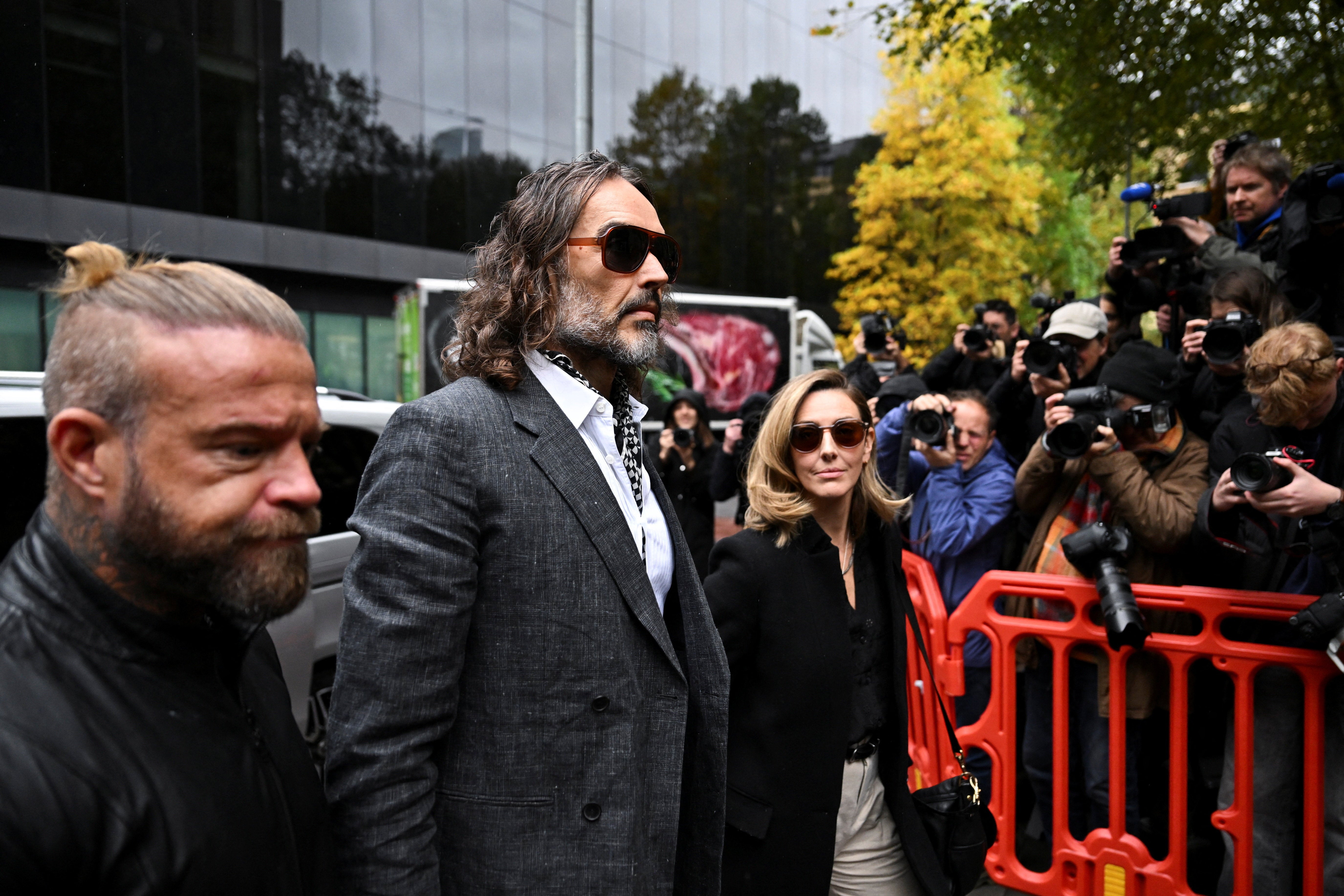The comedian denies seven charges