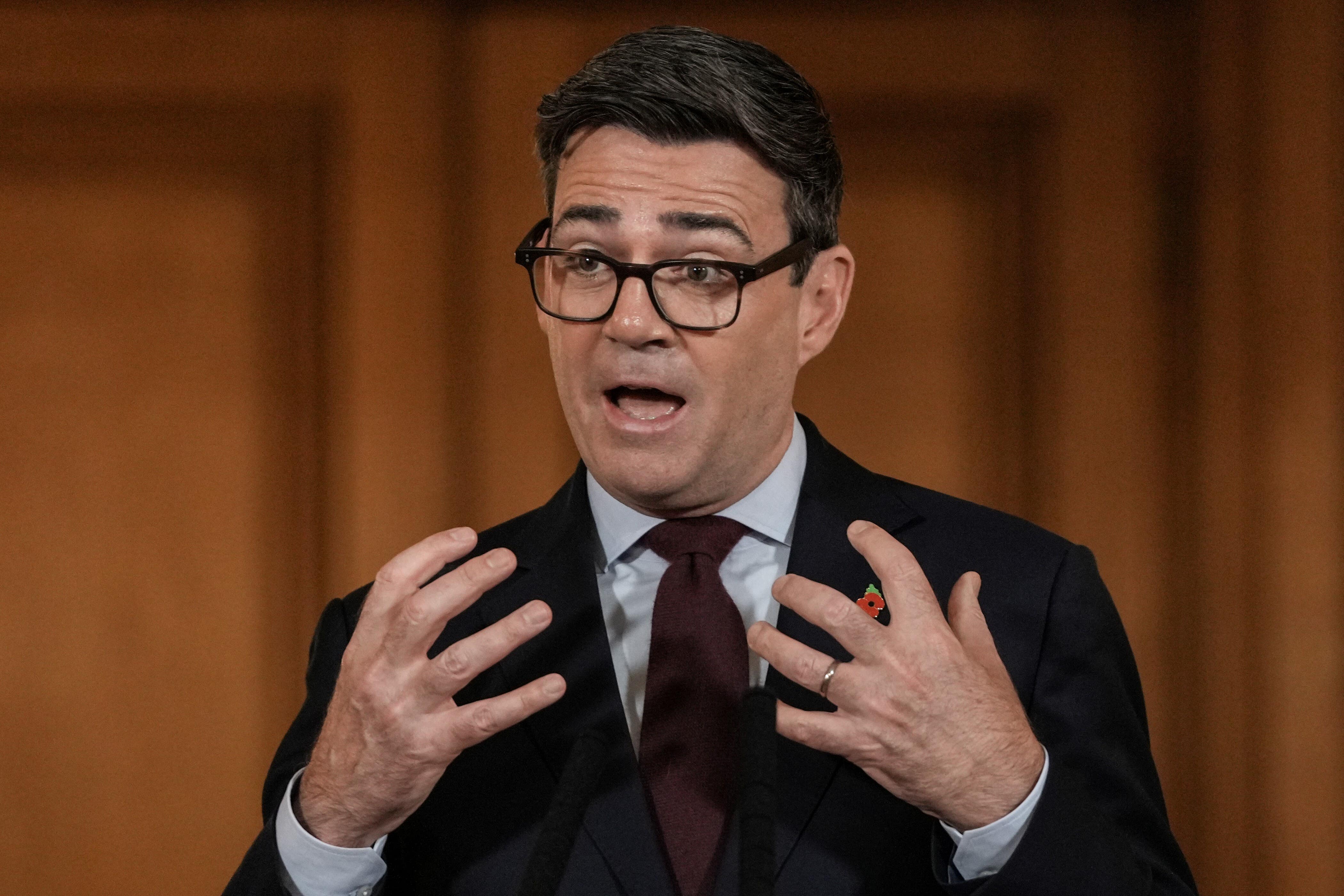 Burnham ‘not leaning either way’ on future ties with EU, No 10 says ...