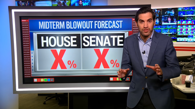 CNN chief data analyst Harry Enten shared his prediction for the House and Senate ahead of midterm elections next week