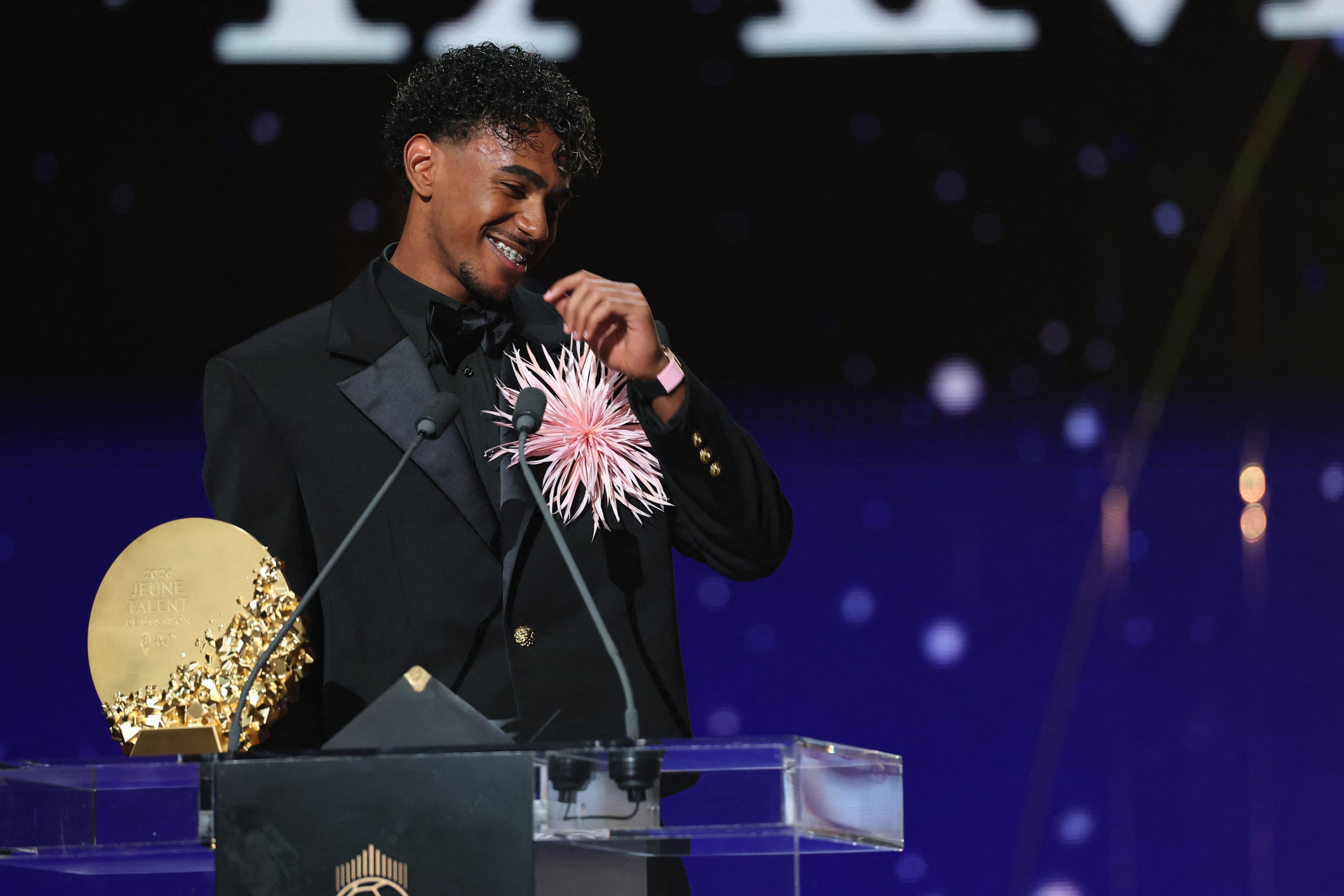 Lamine Yamal won the best young player award