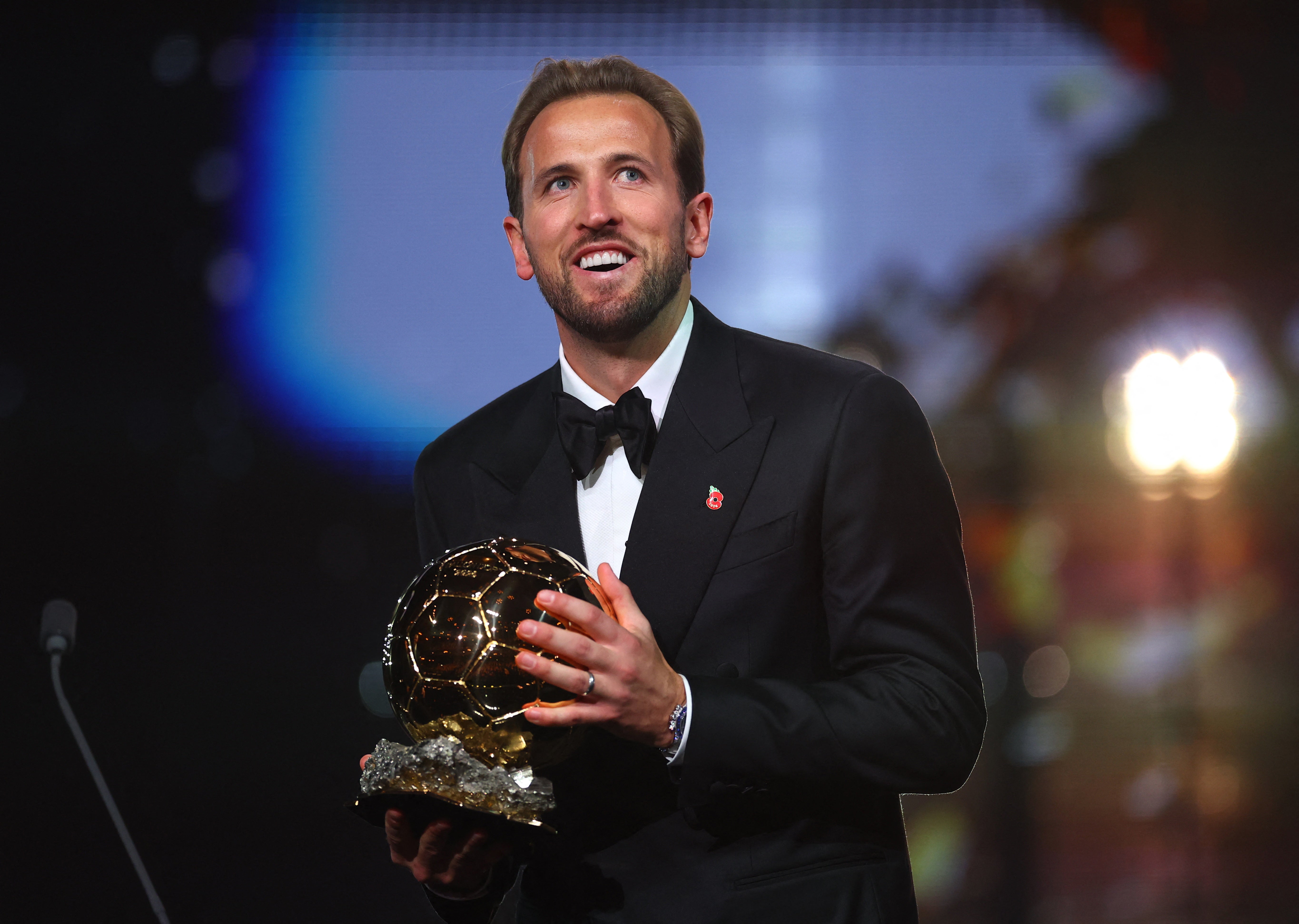 <p>Harry Kane won the 2026 Ballon d'Or in London</p>
