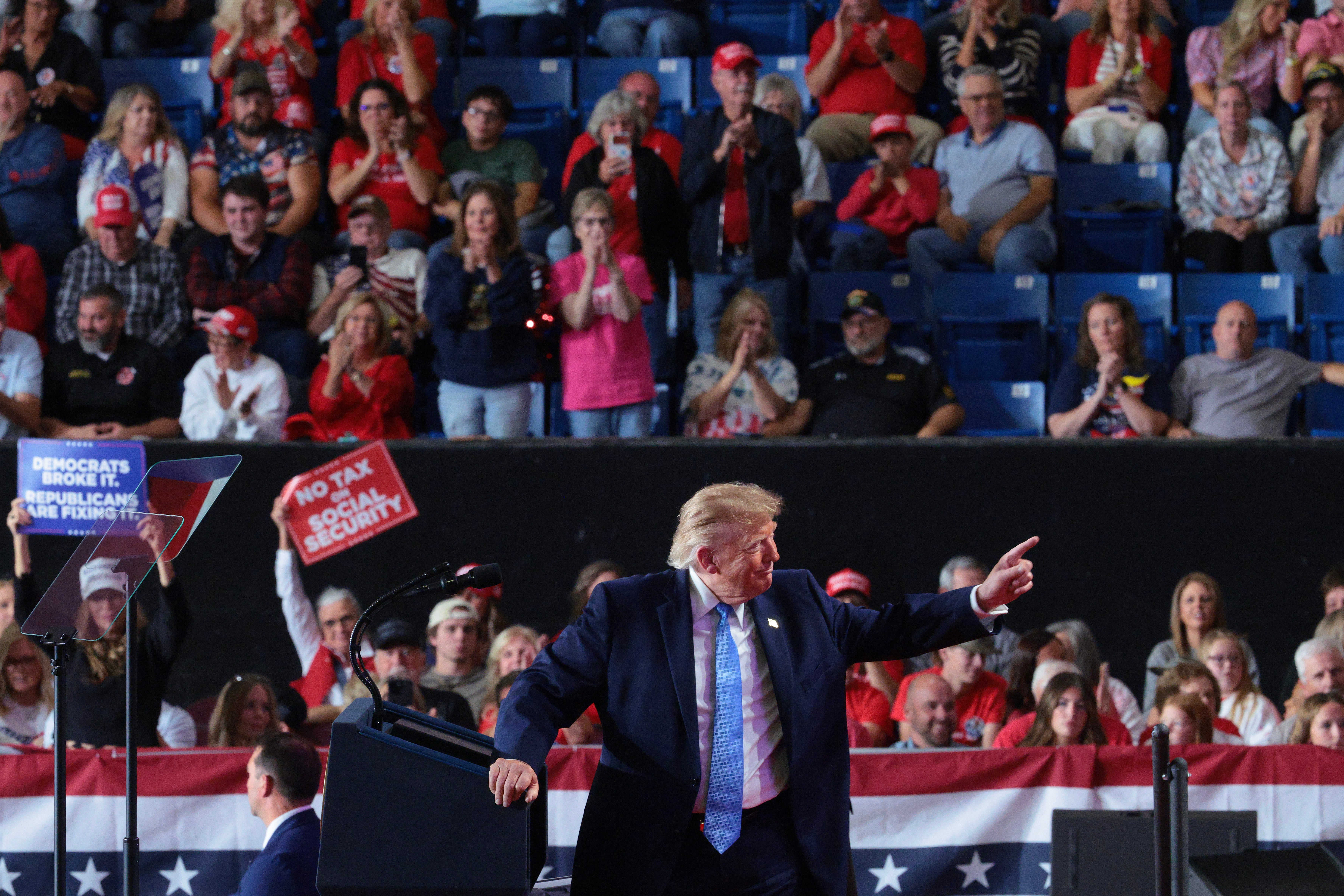 President Trump has been repeatedly heckled at his rallies in recent weeks