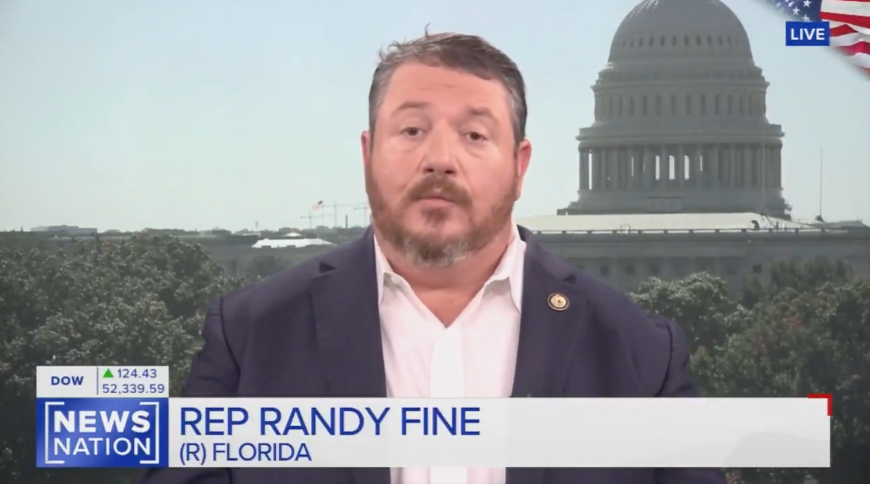Florida Republican Rep. Randy Fine called for everyone who has been naturalized as a U.S. citizen since 1990 to be-re-evaluated ( NewsNation )