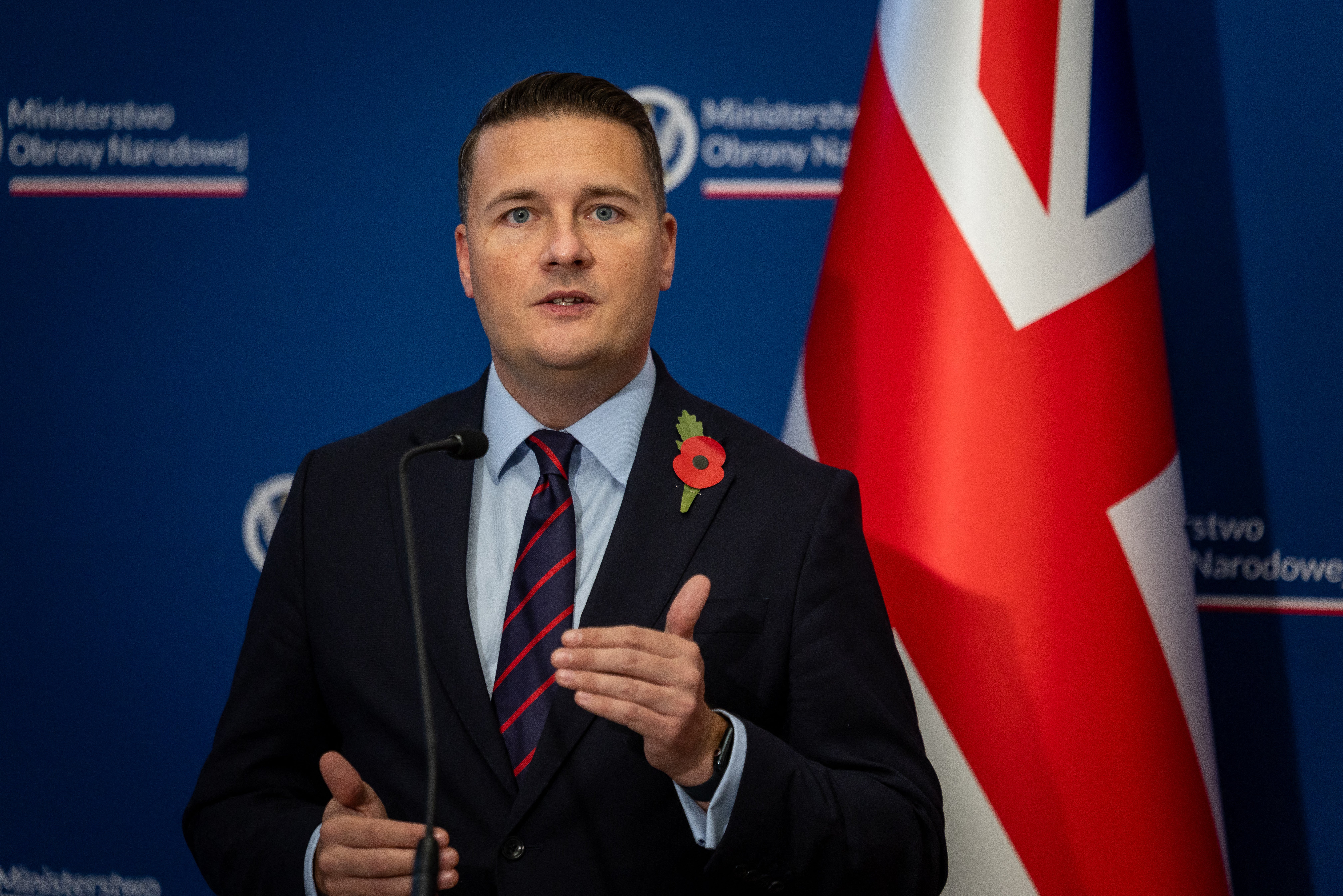 Streeting has confirmed that defence is getting more money
