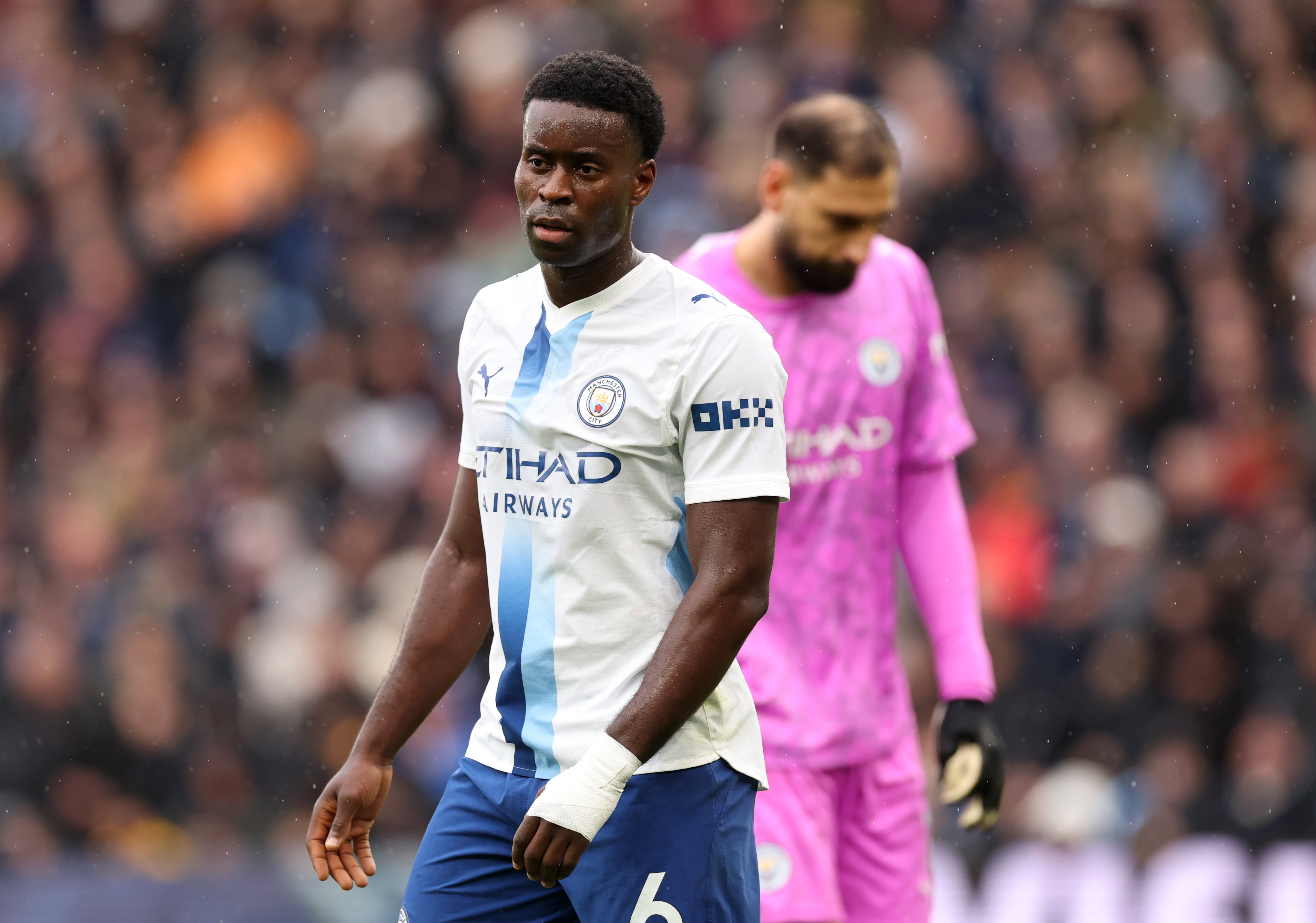 Marc Guehi was at fault for Aston Villa’s first goal at the weekend