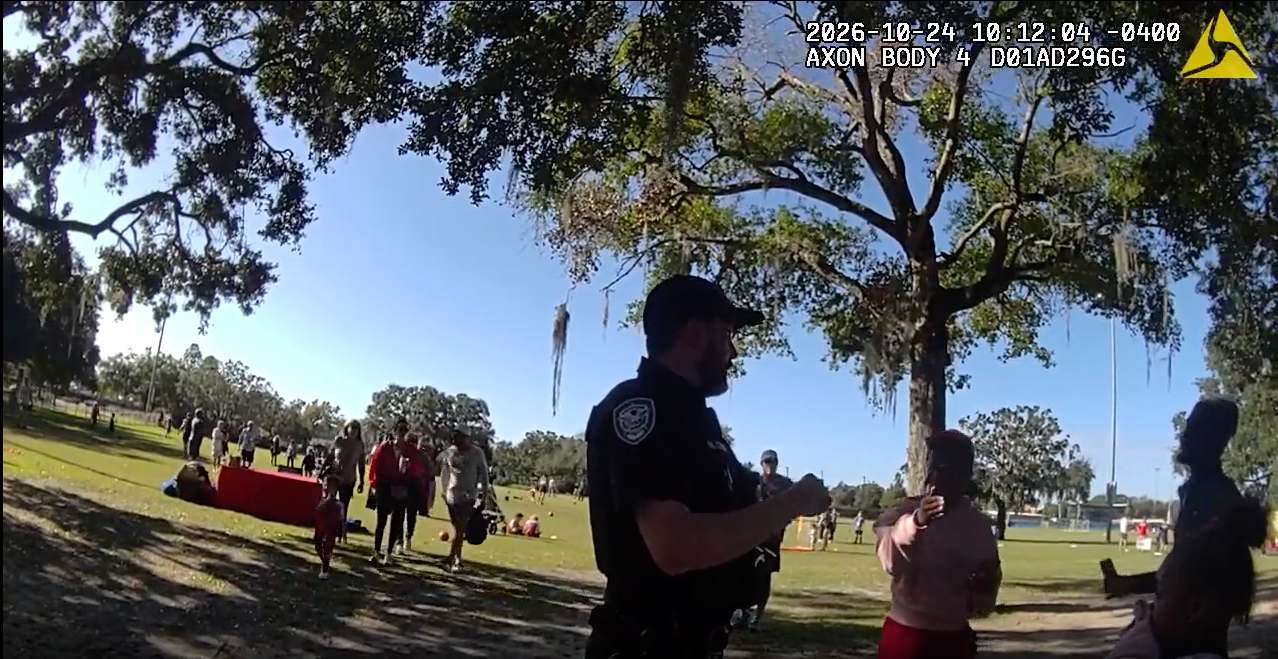 Body cam footage captured police talking with the boy’s parents about the soccer coach’s claims