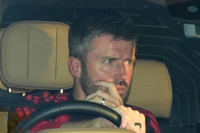 <p>Carrick will take charge of Manchester United’s trip to Chelsea on Saturday</p>