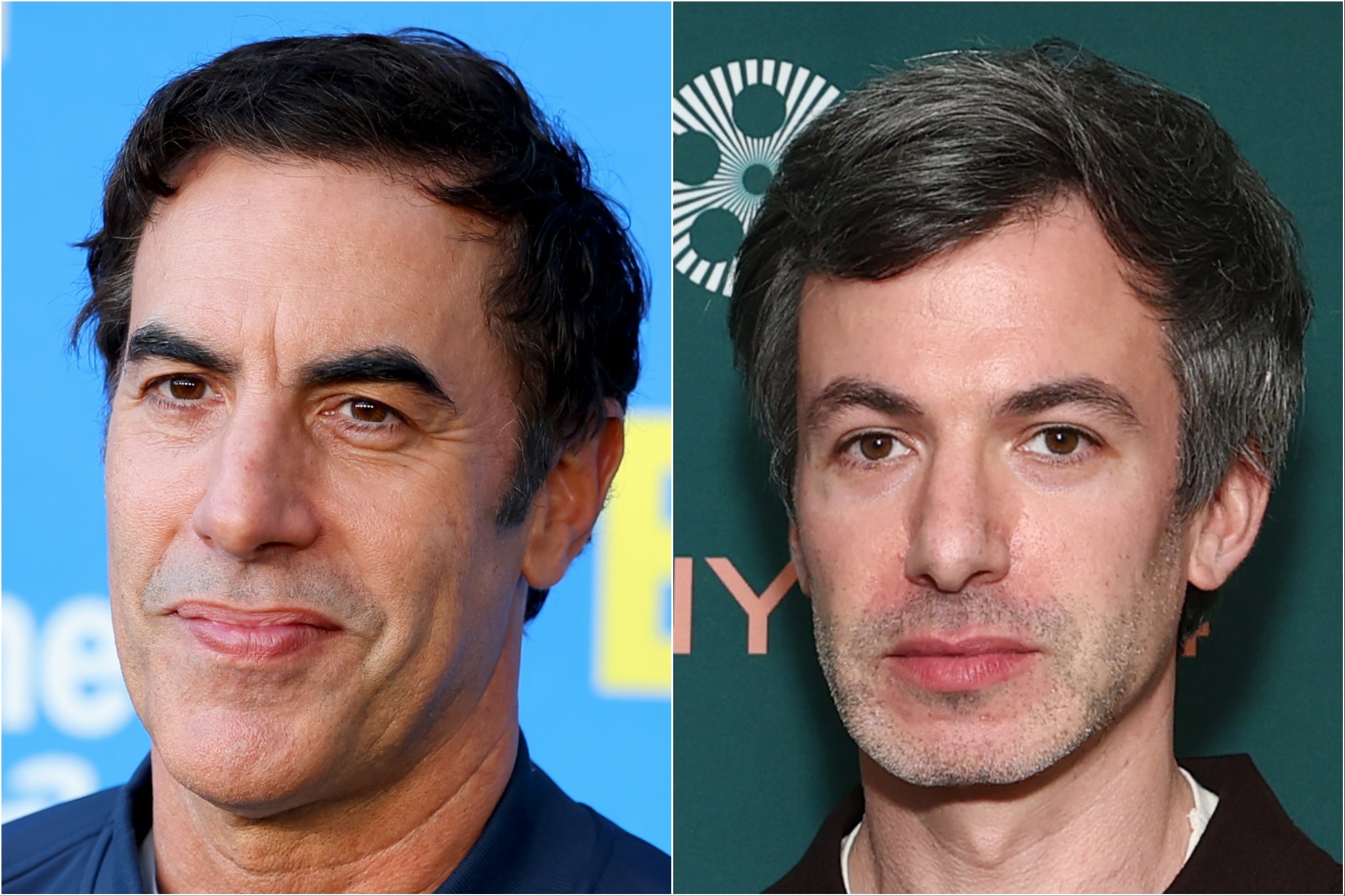 <p>Sacha Baron Cohen has heaped praise on the Canadian filmmaker and absurdist comic Nathan Fielder for his hit Elizabeth Holmes documentary ‘You Can See Everything’</p>