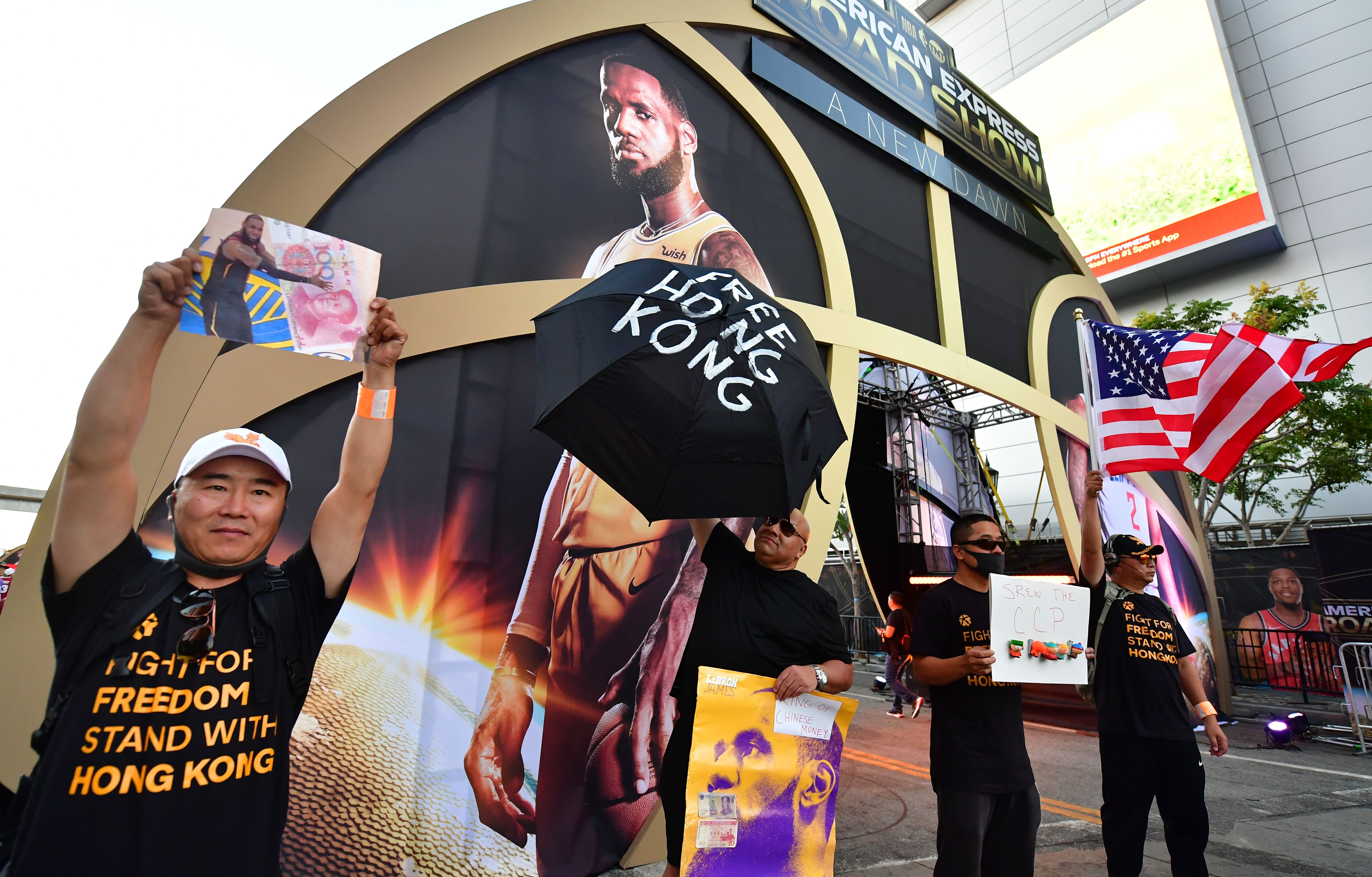 The NBA was blacklisted after a tweet posted in support of Hong Kong