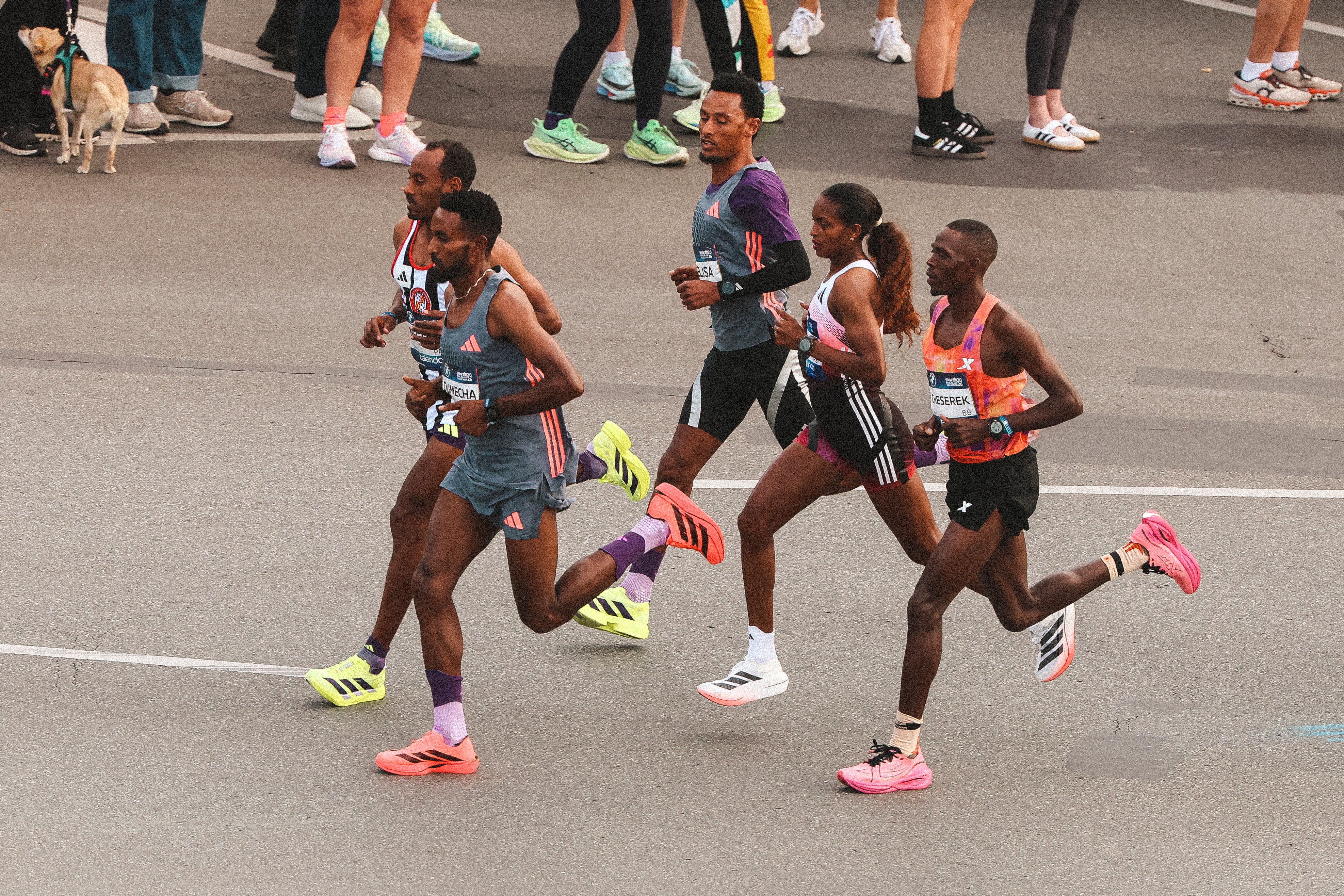 Tigst Assefa ran with male pacemakers in Berlin, with London open to switching its format for 2027