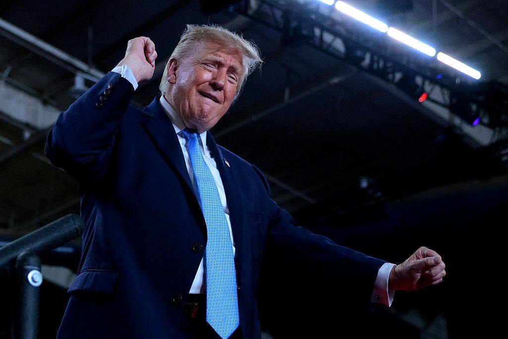 Trump’s midterms rallies become more unglued as he faces record low polling: Live updates