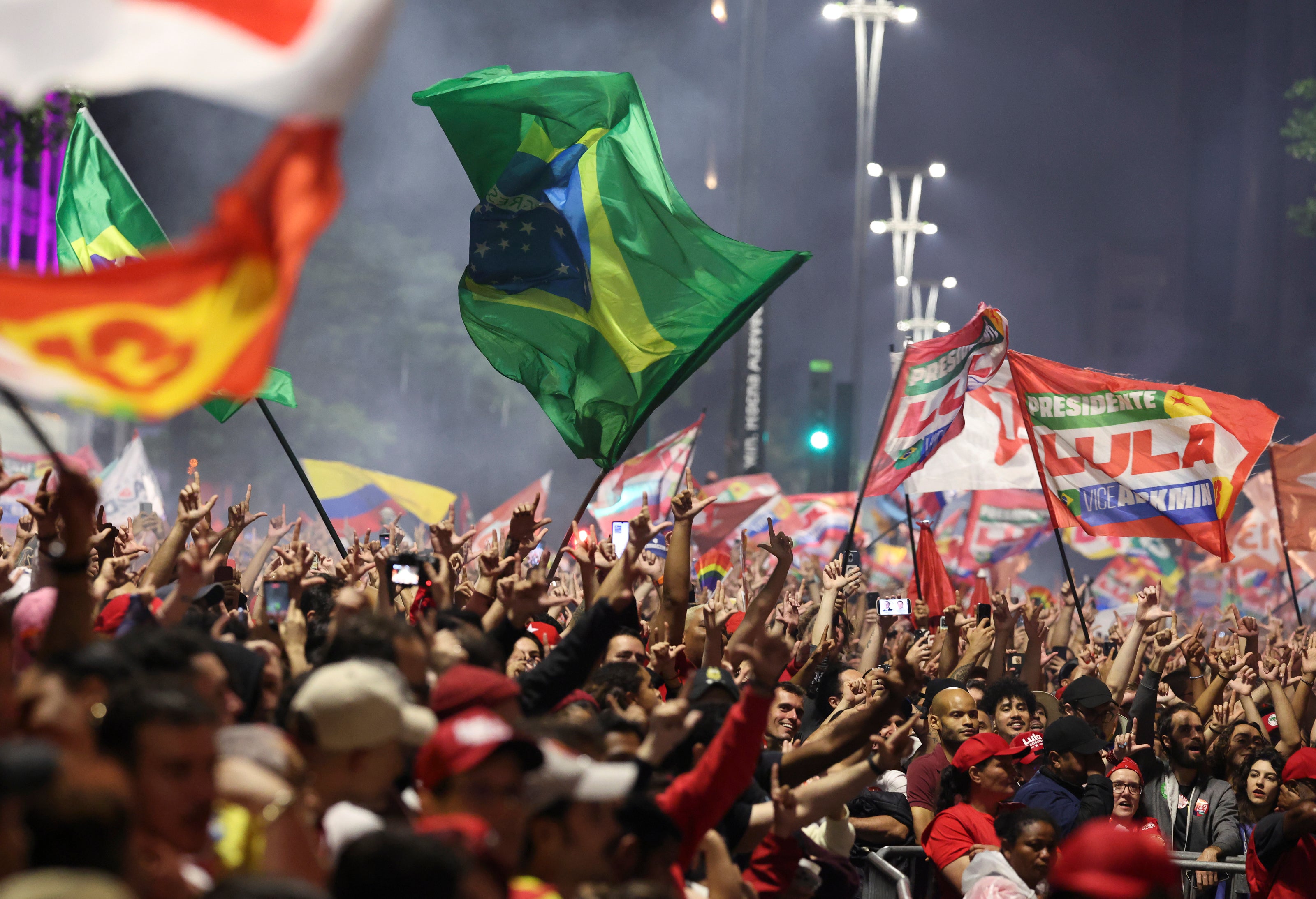 80-year-old Lula took a 51.79 per cent share of the vote