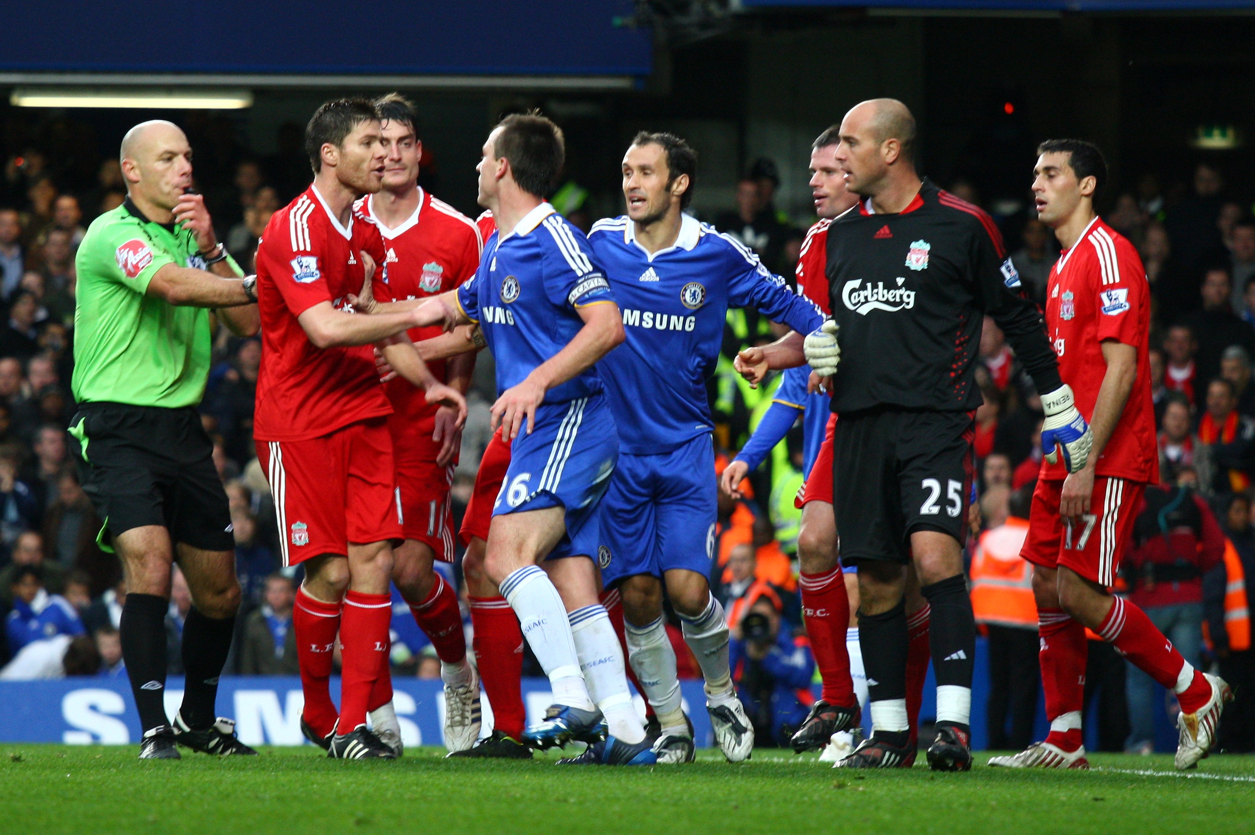 Alonso became a great at Anfield while Liverpool’s rivalry with Chelsea peaked on the pitch