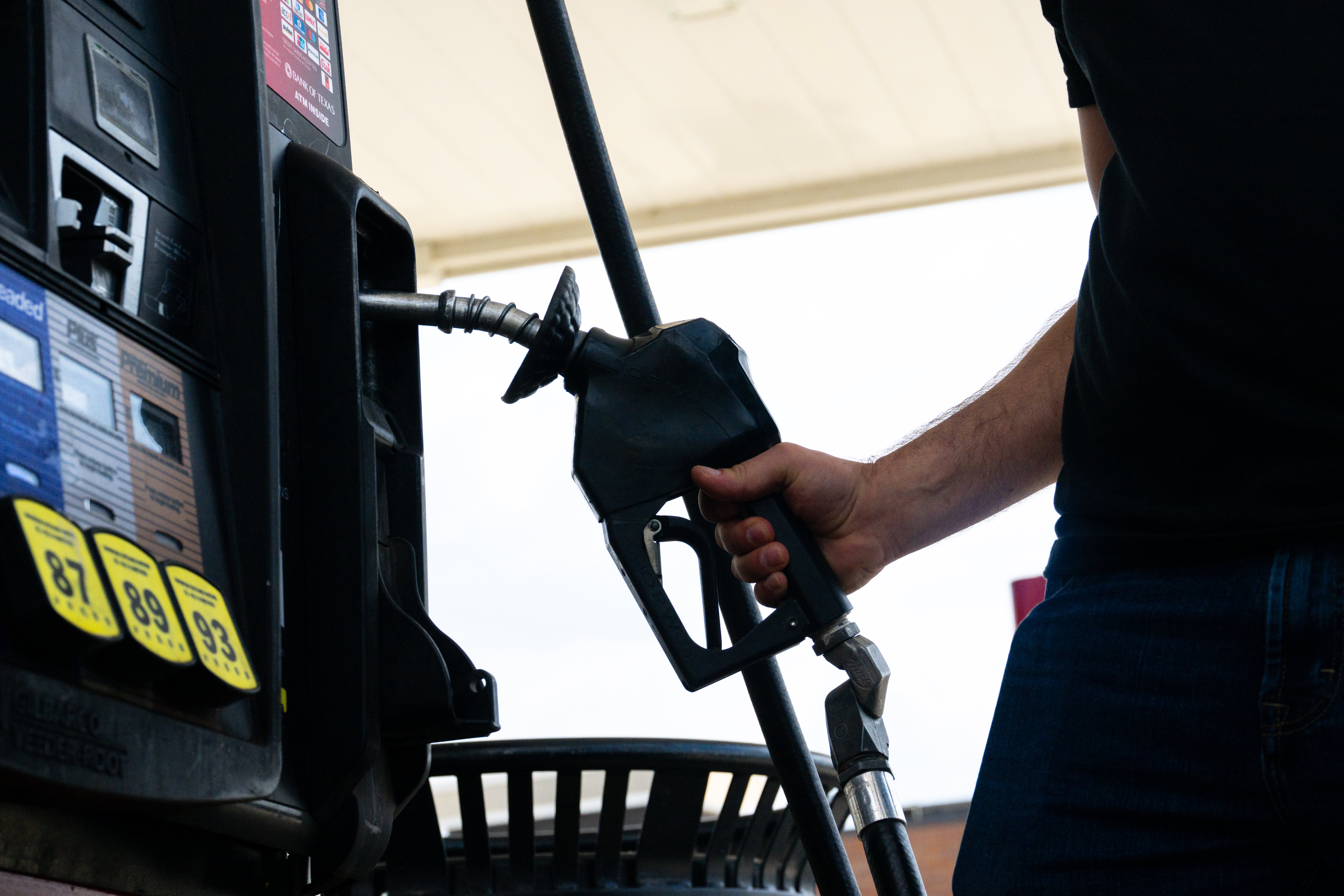Unleaded fuel averaged less than $3 per gallon before the war in Iran started in February