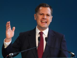Reform UK Treasury spokesman Robert Jenrick called for a ‘break-glass Budget’ (Jonathan Brady/PA)