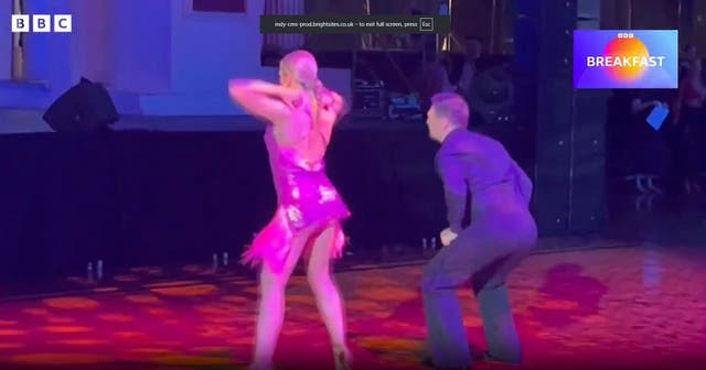 ‘Never, ever again’: Burnham performs bum-shaking dance in unseen ...