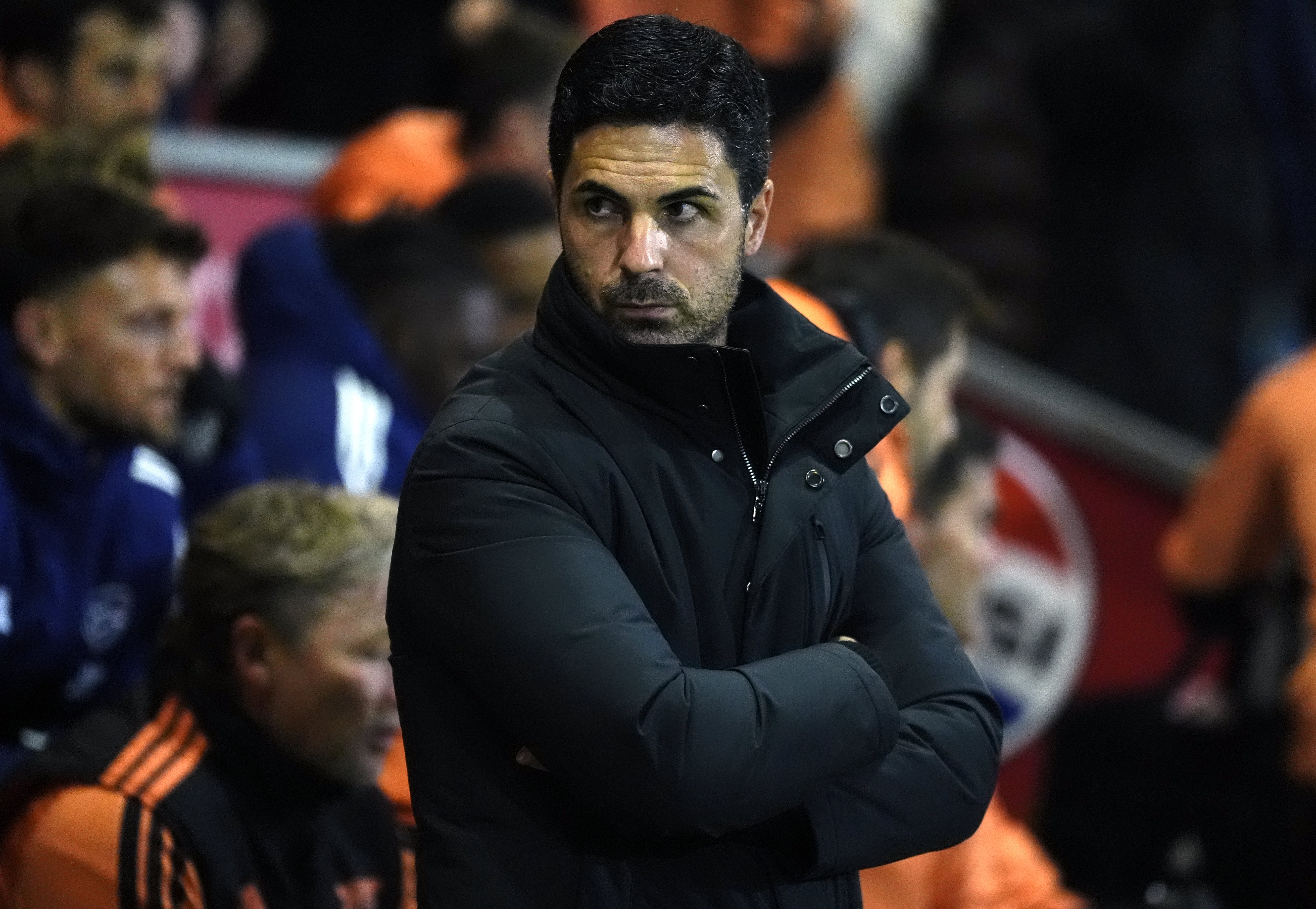 Arteta said he was left ‘sad’ by Arsenal’s exit from the Carabao Cup
