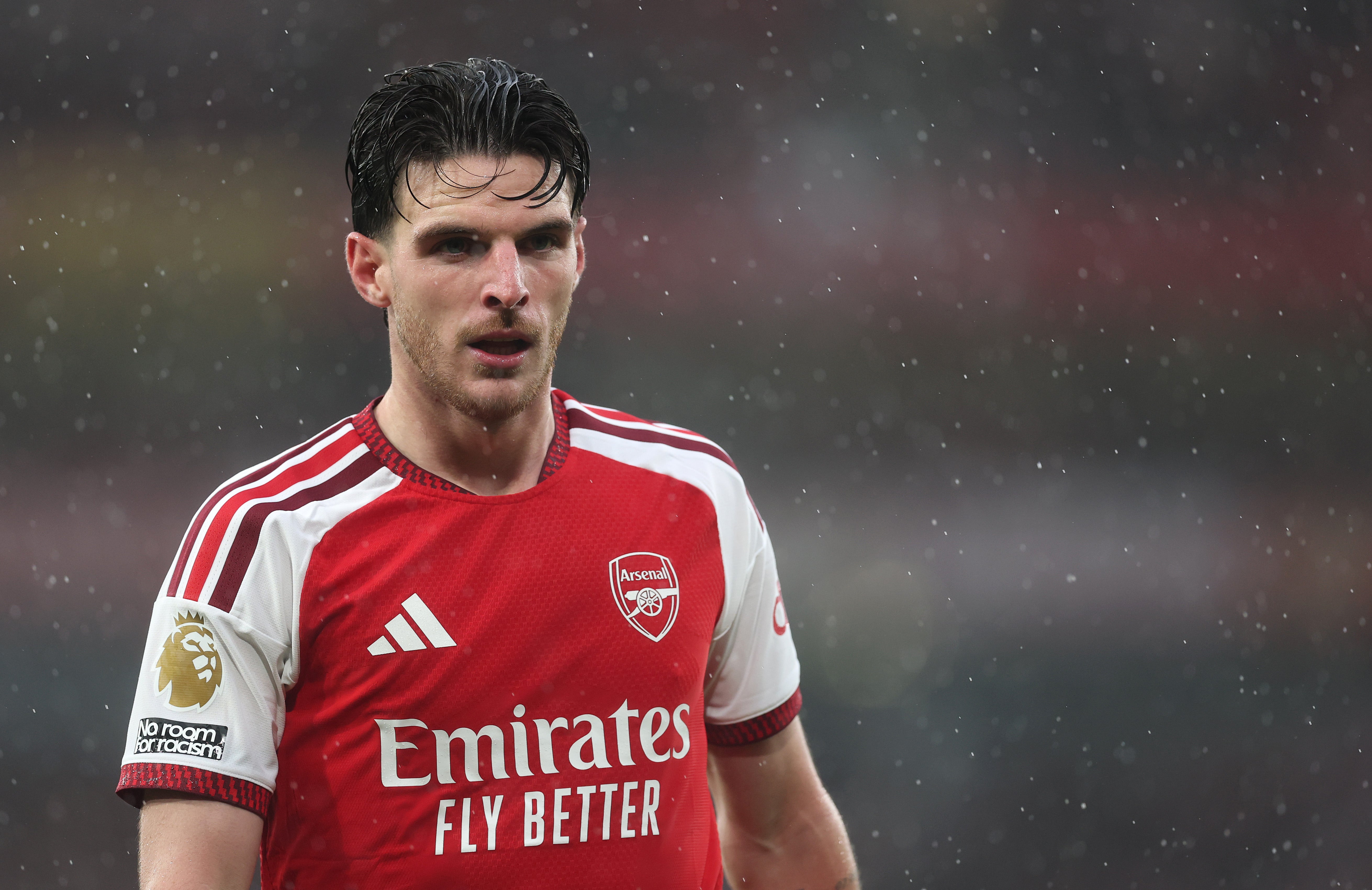 Declan Rice is among the trio now in doubt to face Liverpool on Sunday