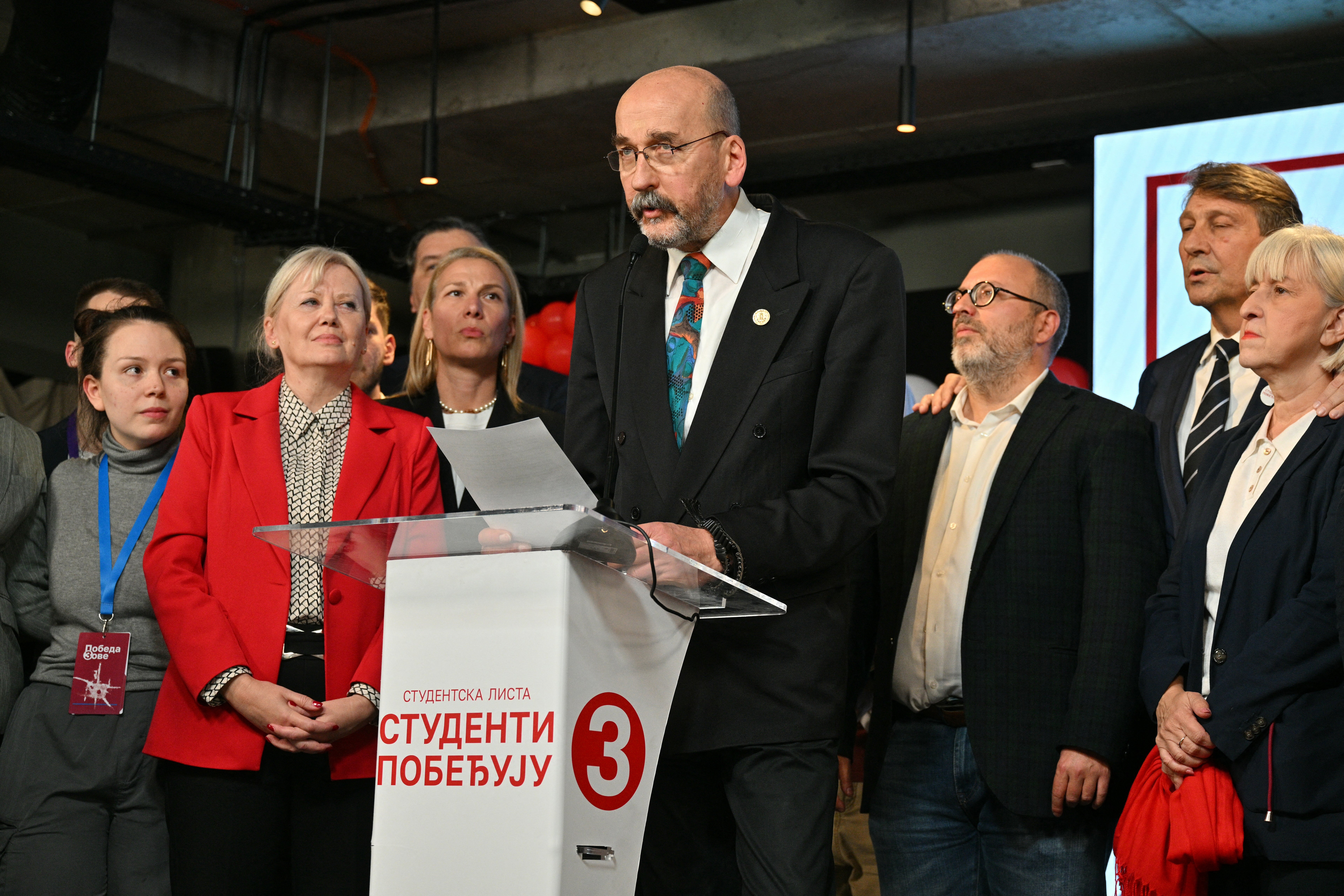 Radomir Saicic is a chemistry professor