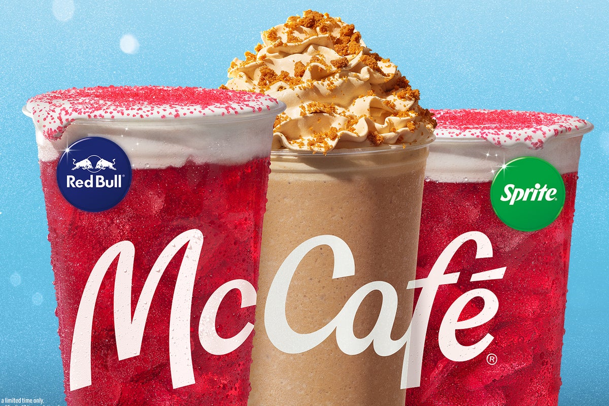 McDonald’s unveils five holiday menu items, including two festive drinks