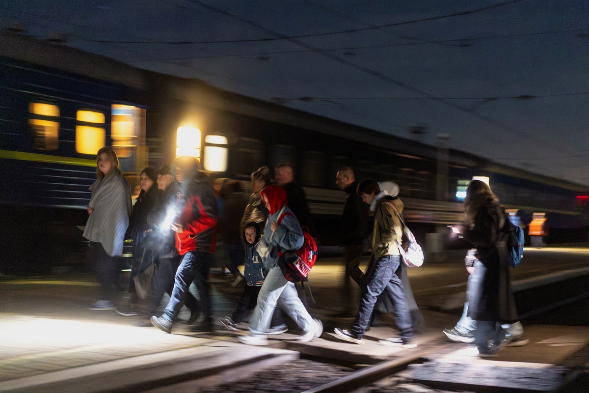 Reality of Ukraine's train travel: Russian drones, forced evacuations and risk of random death