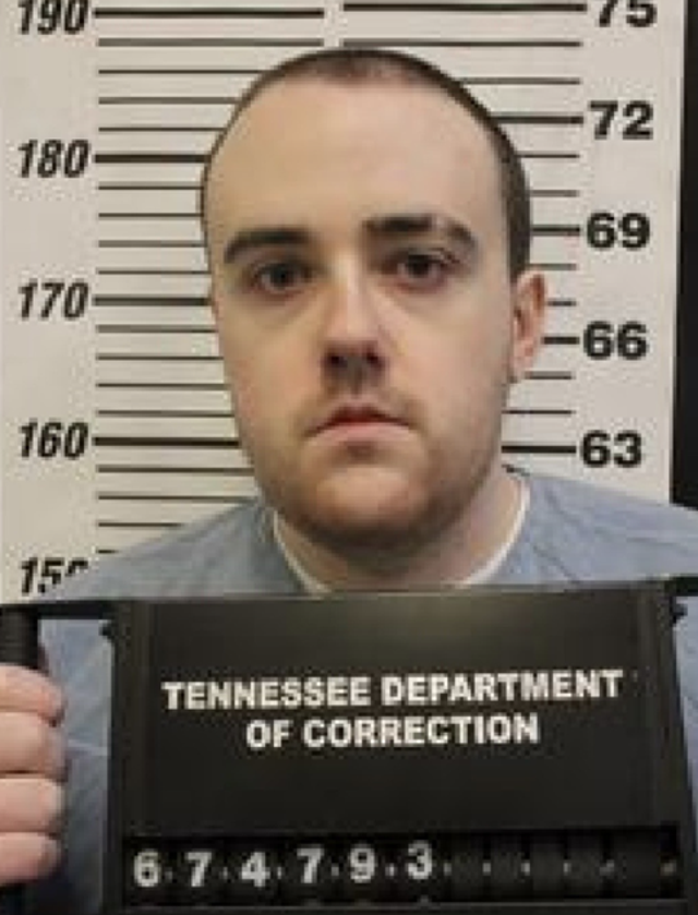 Jacob Morley, who was serving a life sentence for killing a co-worker four years ago, was found to be missing from the Northwest Correctional Complex late on Sunday ( Tennessee Bureau of Investigation )