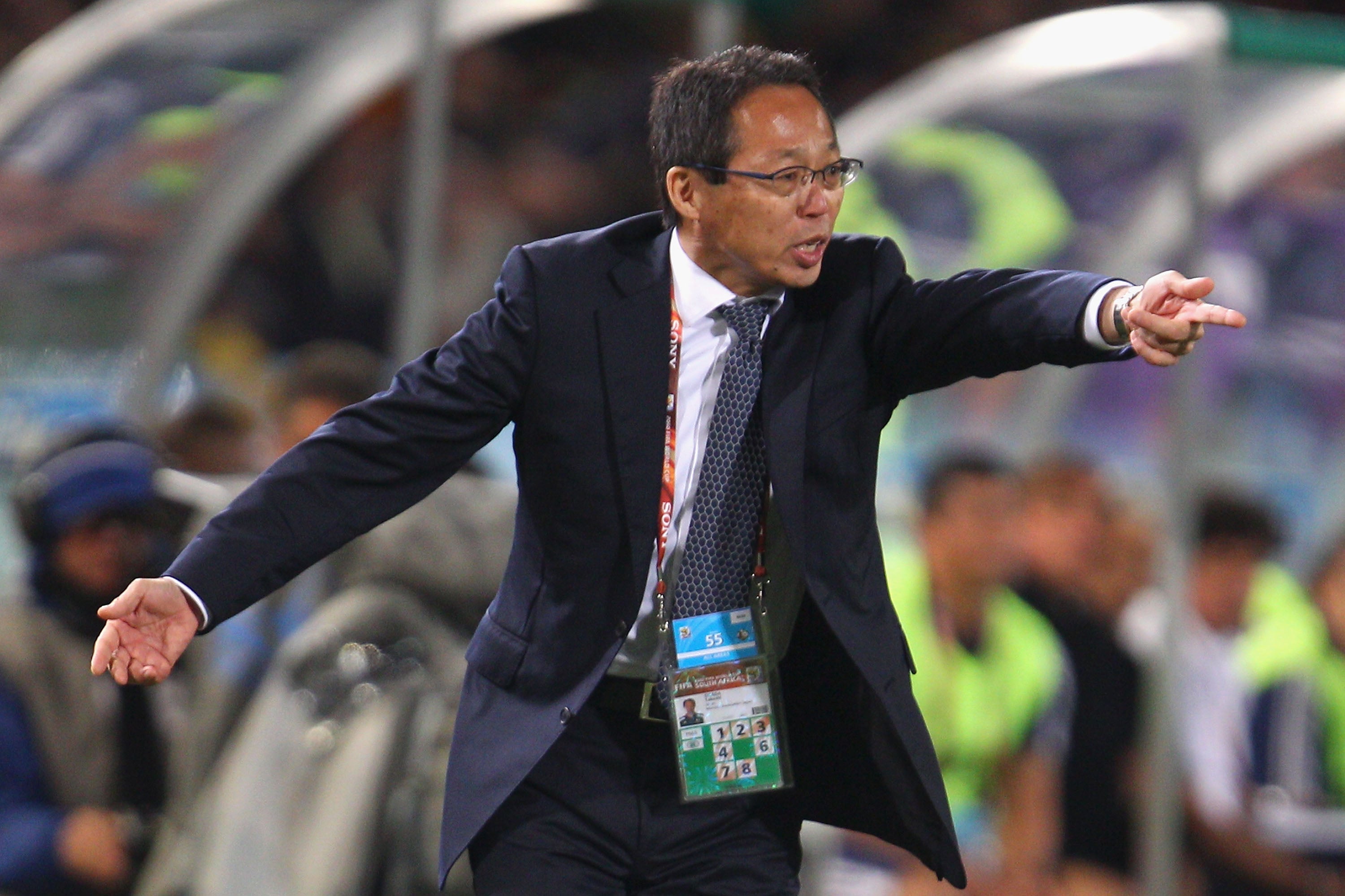 Takeshi Okada managed Japan at two World Cups