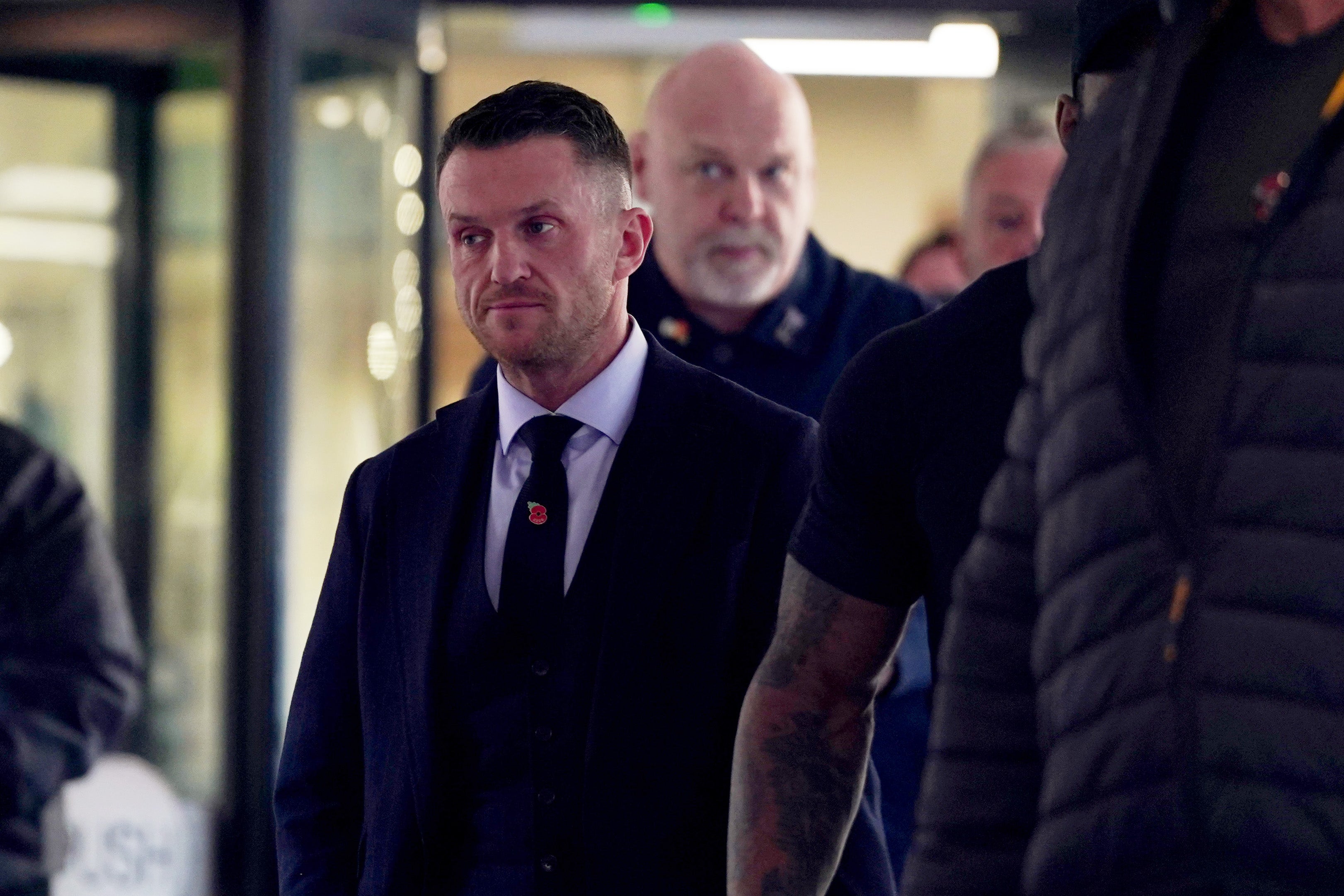 Robinson has been found guilty of harassing two Daily Mail journalists