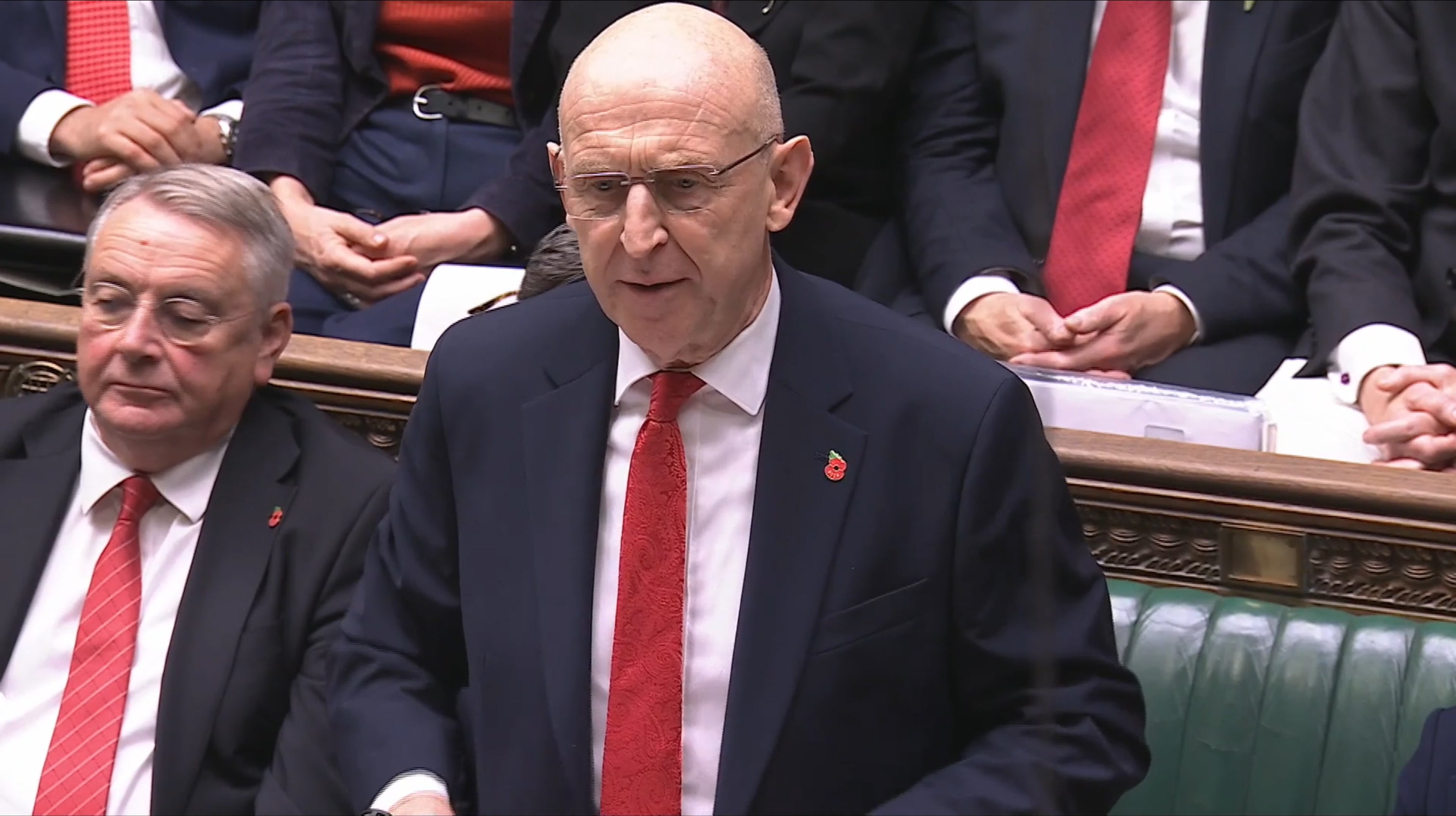 John Healey delivers his first Budget as Chancellor (House of Commons/UK Parliament/PA)