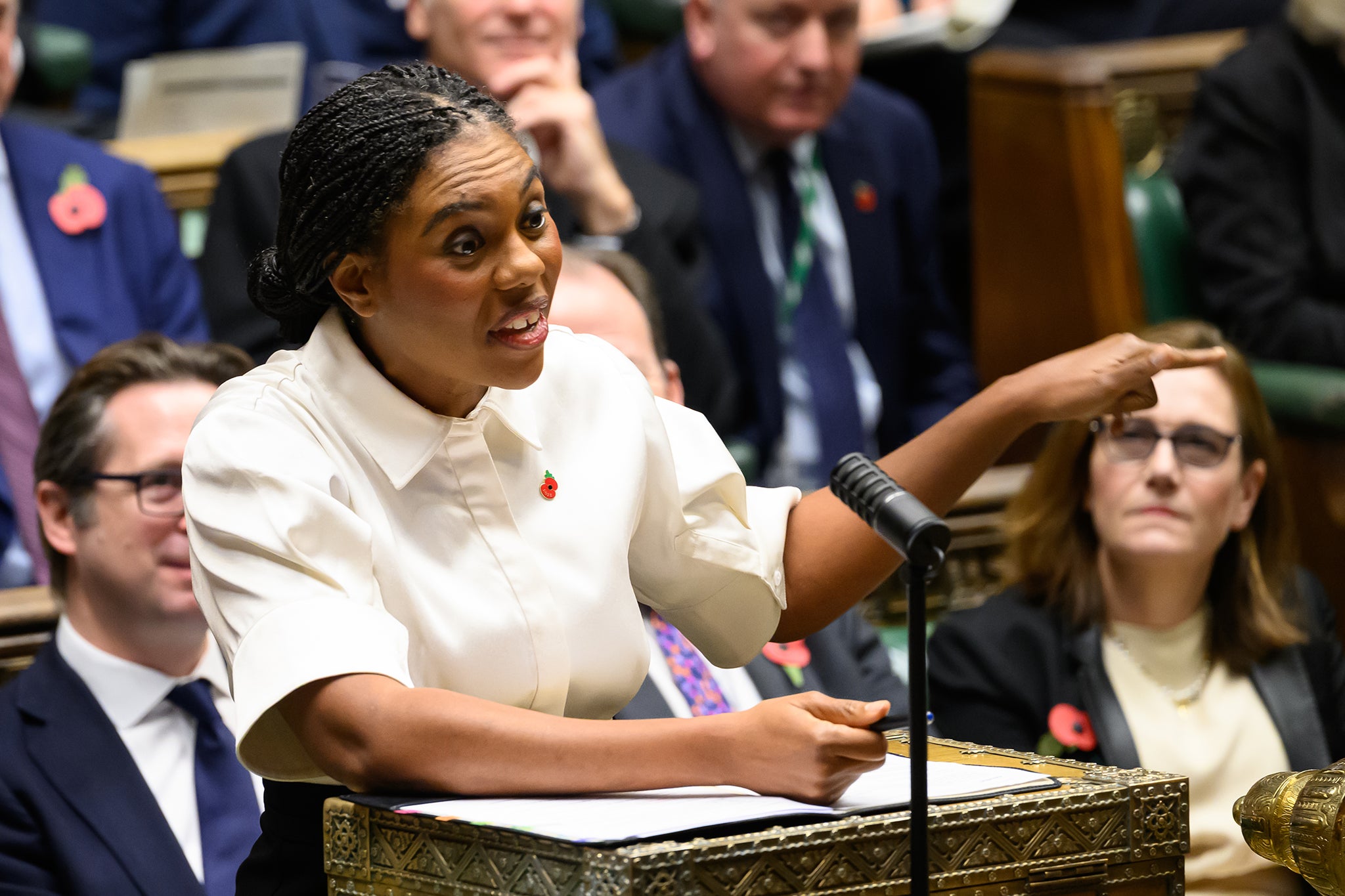 Kemi Badenoch responded to the Budget