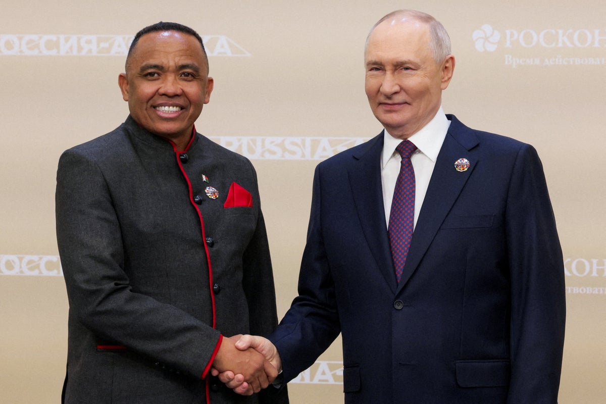 Putin tells African leaders Russia is their partner against 'colonial' West