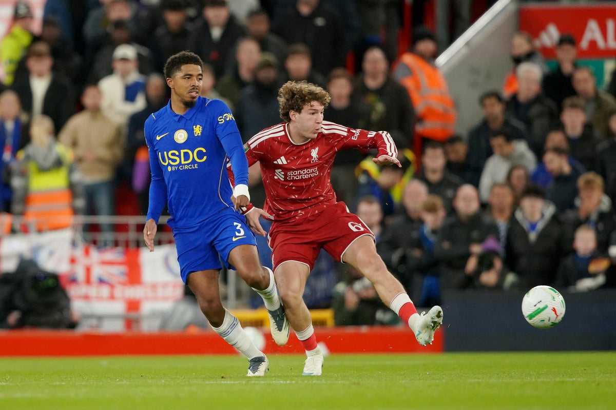 Liverpool vs Chelsea LIVE: Reds attempt to take control of fairly even contest in Carabao Cup