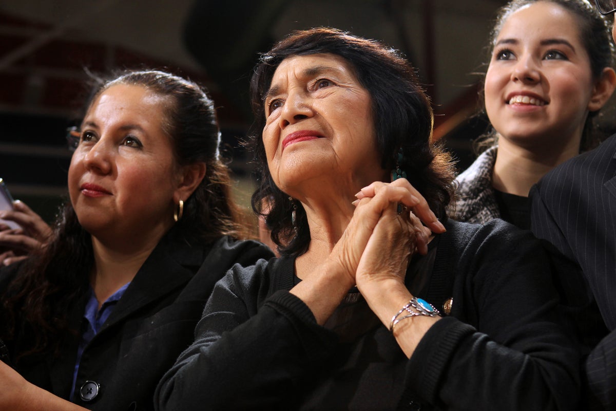 Worker rights pioneer Dolores Huerta wanted others to feel seen
