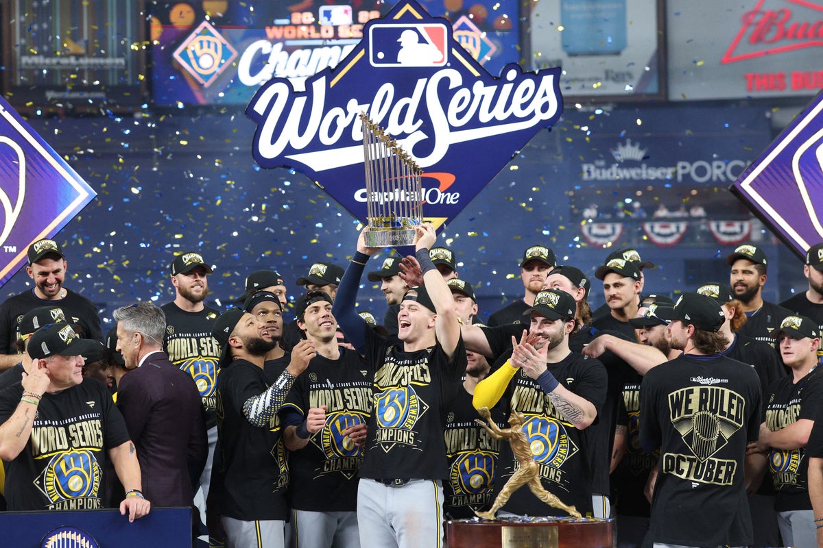 Brewers beat Rays to win first World Series title in franchise history