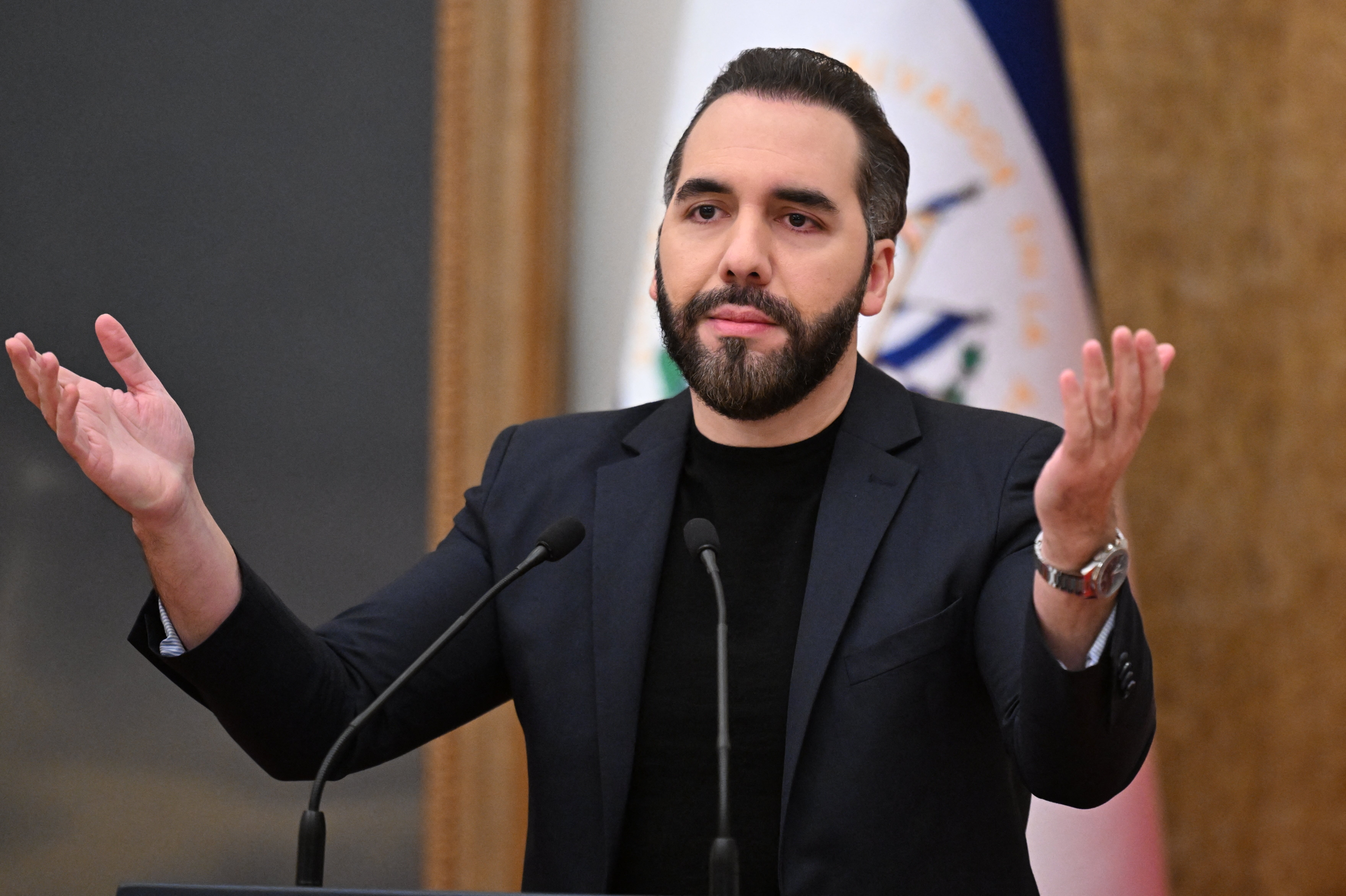 El Salvador’s President Nayib Bukele’s sweeping crackdown on gangs has dramatically decreased the homicide rate in the country