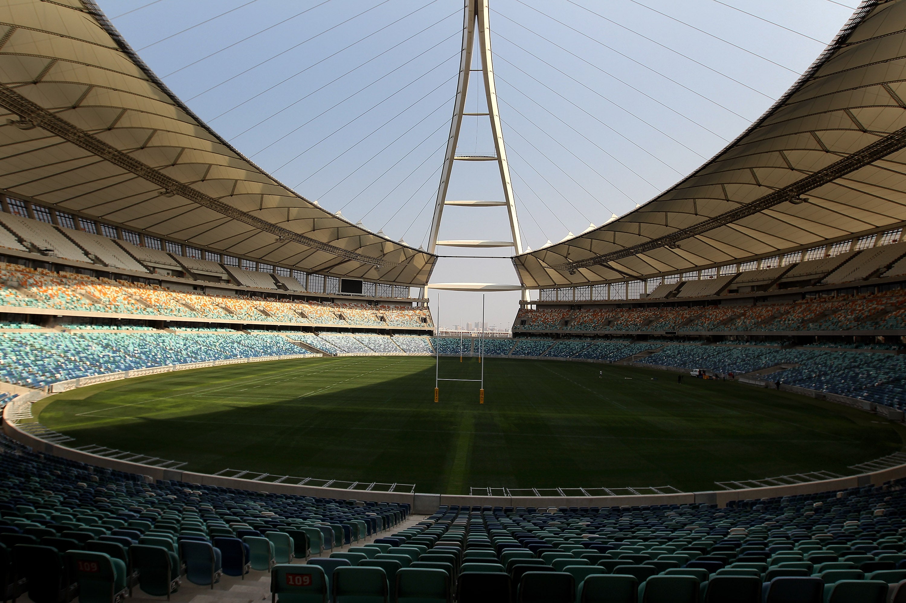 Inside Durban’s 56,000-capacity Moses Mabhida Stadium