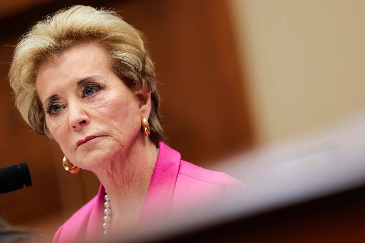 Linda McMahon wants to spend $43,000 to spruce up her office as she works to close agency - The Independent