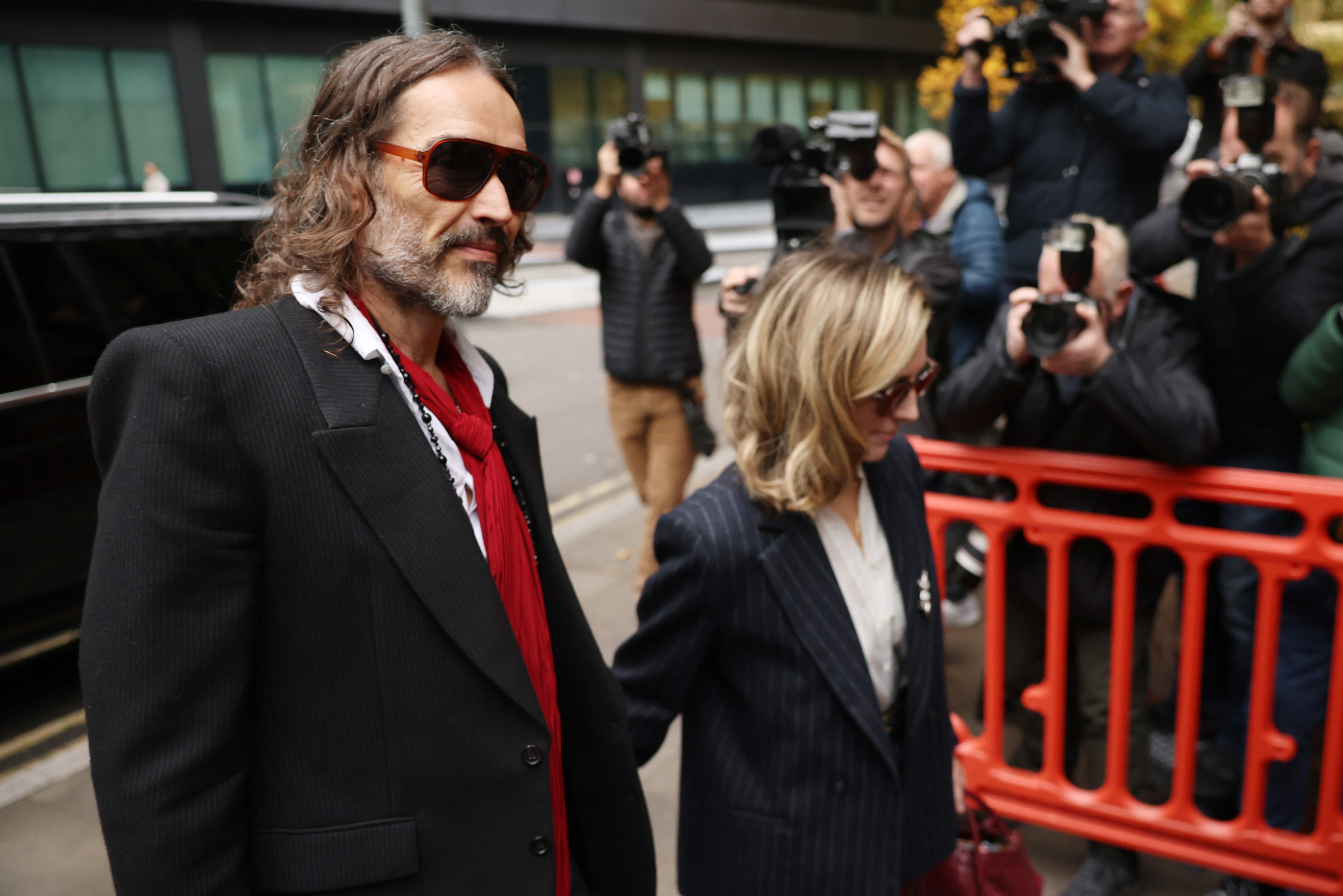 What Russell Brand's wife said while giving evidence at husband's rape trial - The Independent