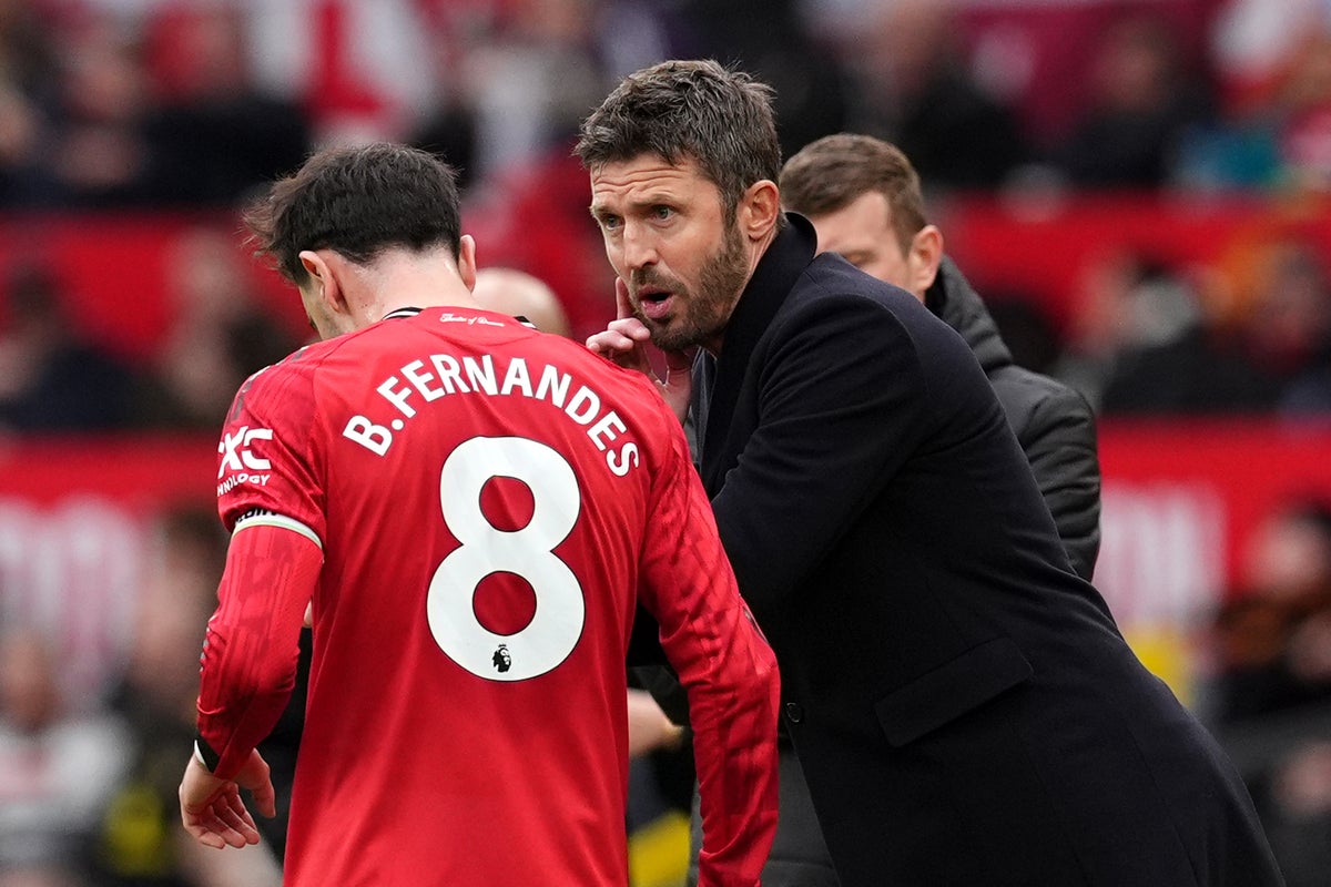 Michael Carrick explains ‘hard truth’ being shared at Man United - The Independent