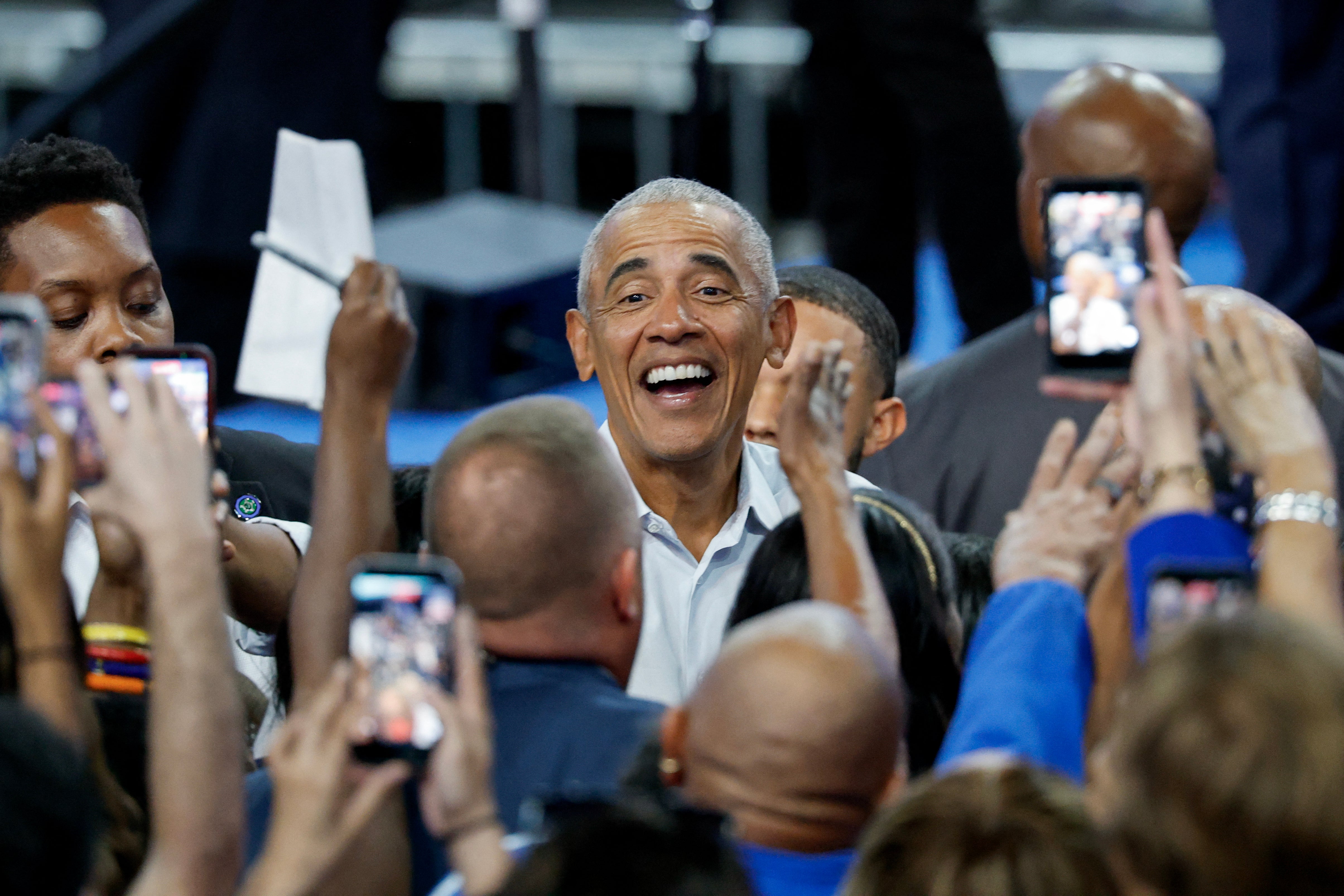 Barack Obama's campaign rally speeches are giving Millennial Democrats hope once more