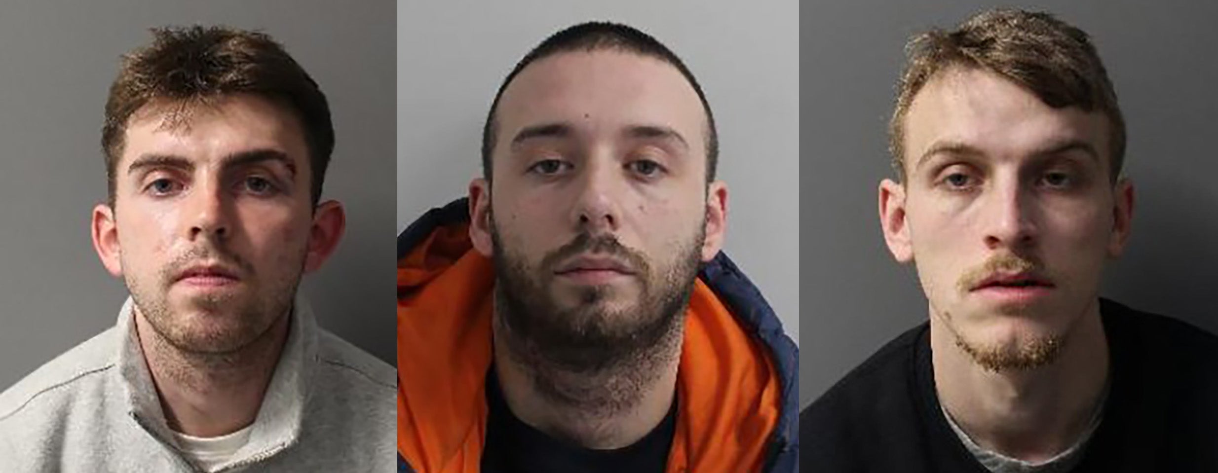 Three men sentenced for luxury store raids